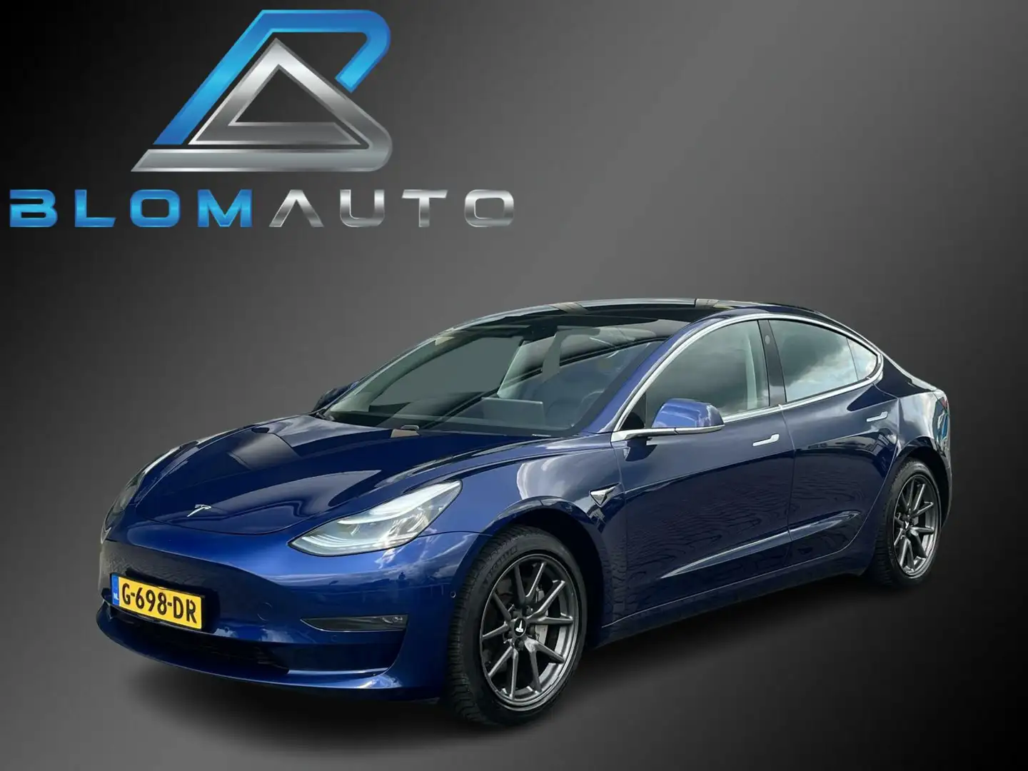 Tesla Model 3 Long Range AWD 75 kWh 352PK AUTOPILOT+TREKHAAK Bleu - 1