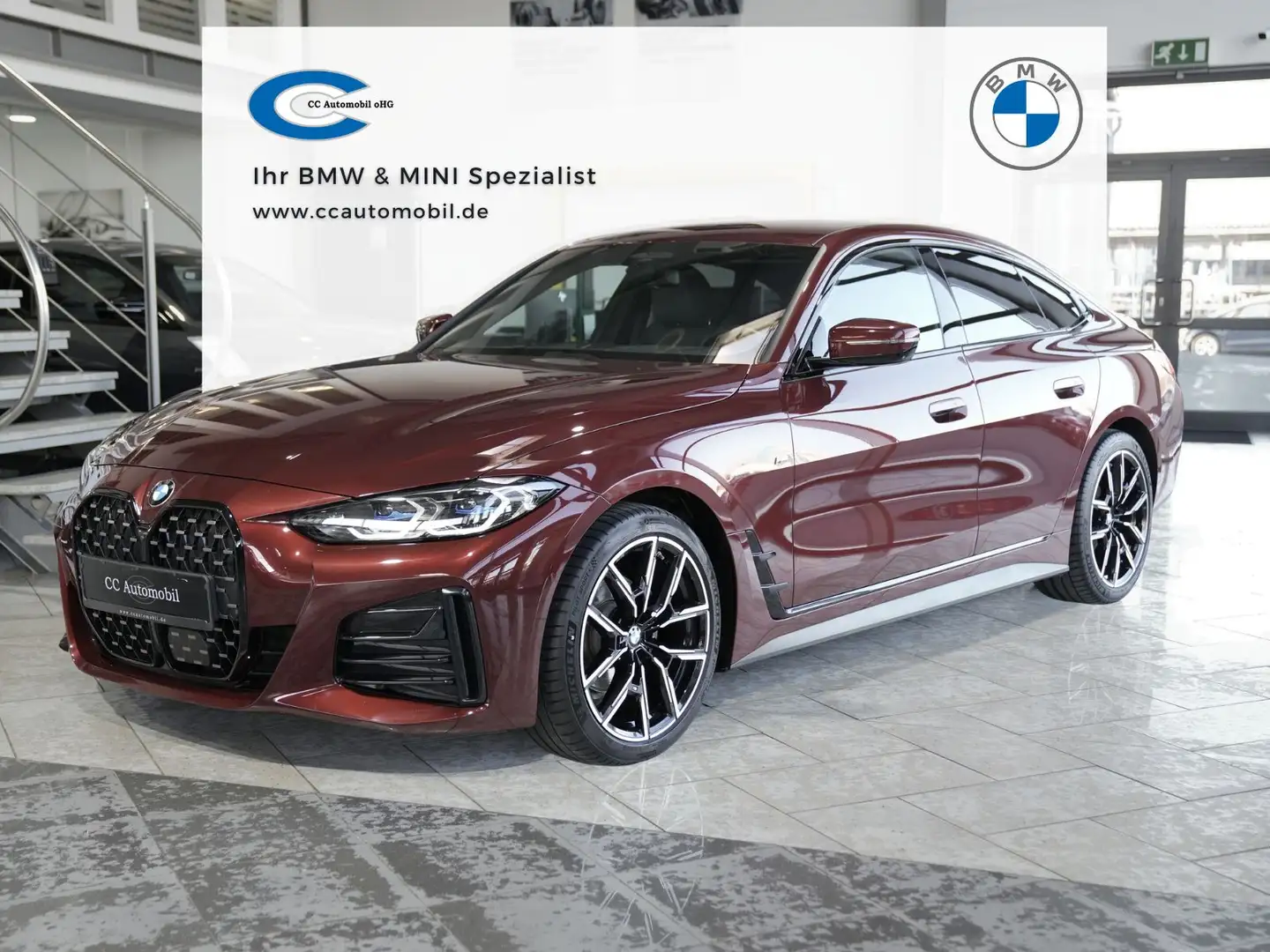 BMW 420 420d xDrive Gran Coupe M Sport 360K Laser H/K Rouge - 1