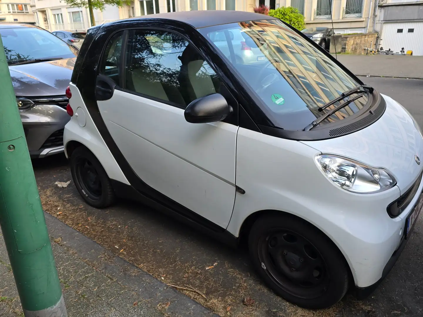 smart forTwo Coupe 1.0 Turbo Passion Softouch Blanc - 1