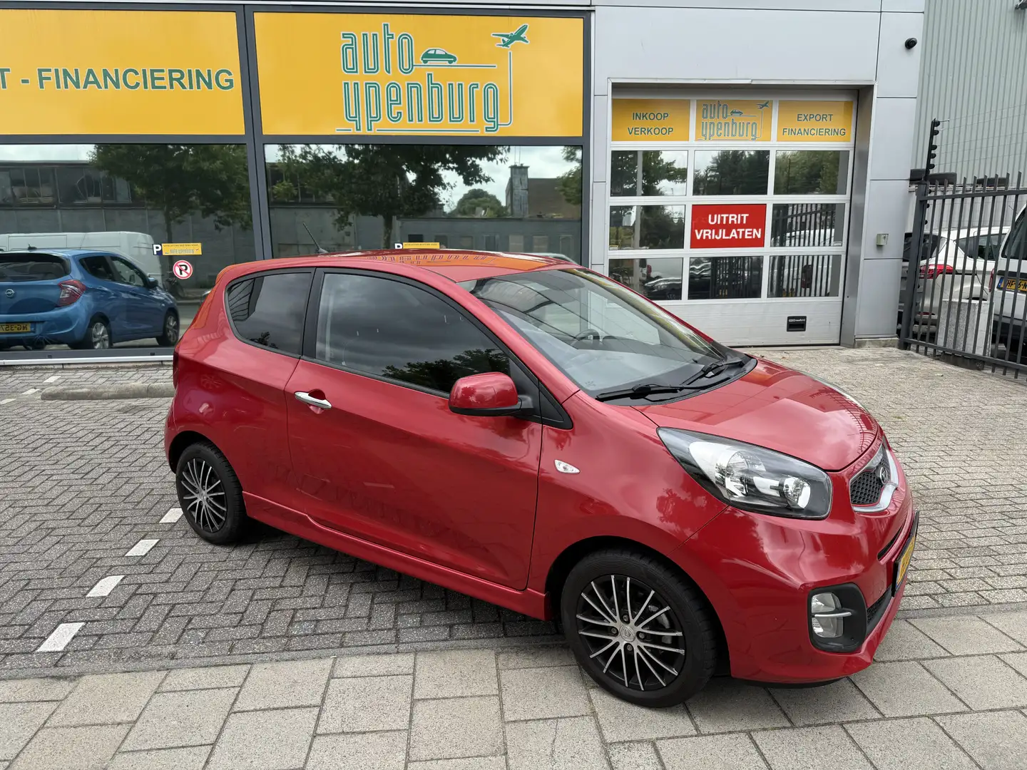 Kia Picanto 1.0 CVVT X-treme * 89.312 Km * Airco * Leder / Sto Rood - 2