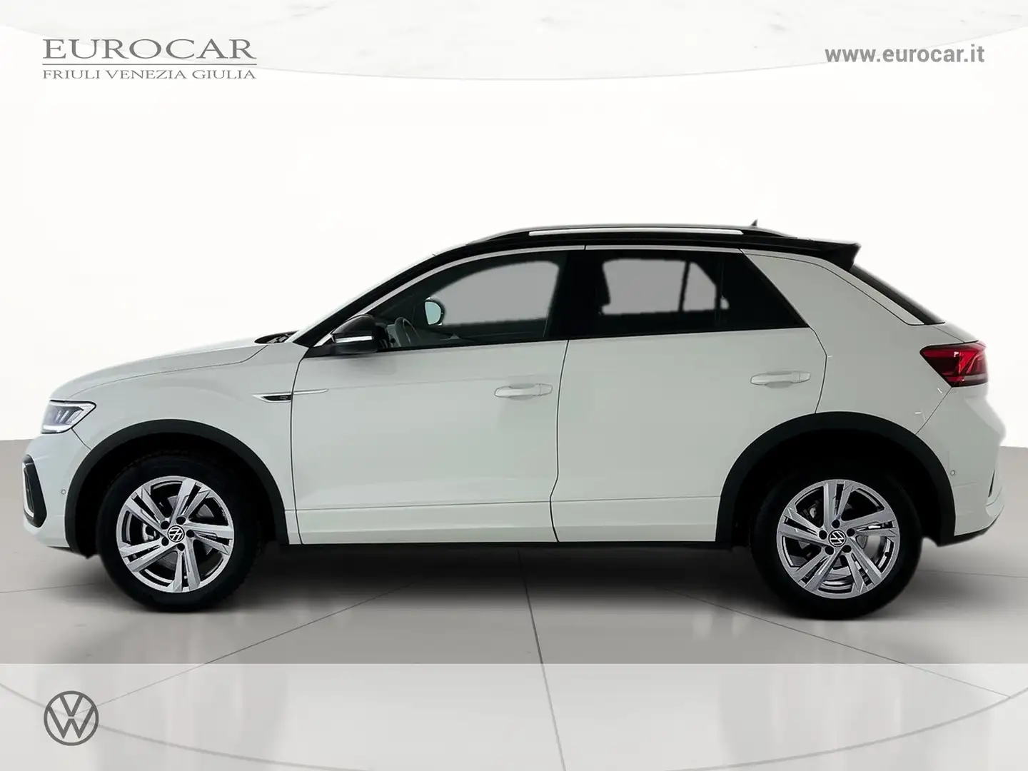 Volkswagen T-Roc 1.0 tsi r-line 110cv Blanc - 2