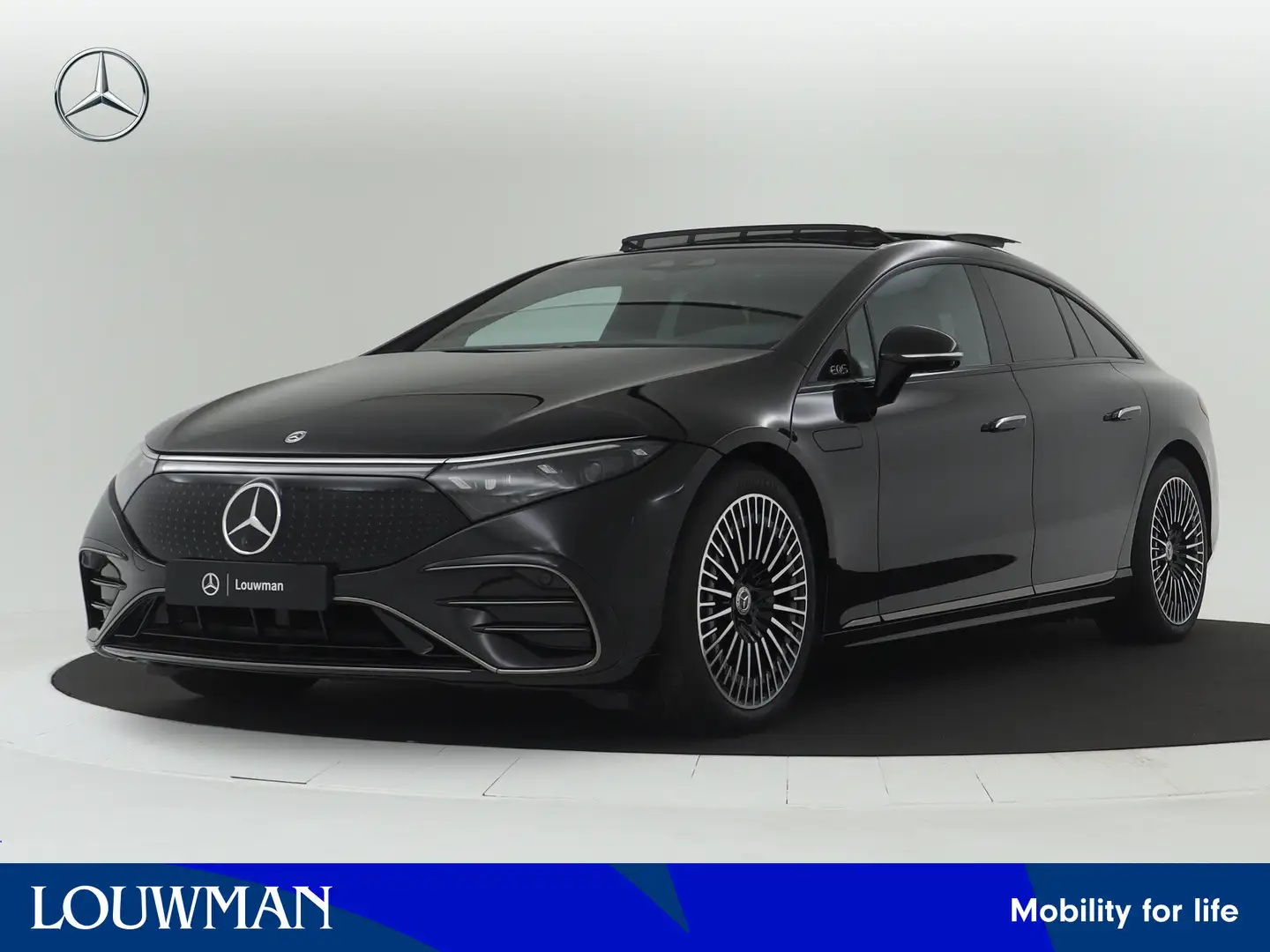Mercedes-Benz EQS 580 4MATIC AMG Line 108kWh | Premium Plus pakket | crna - 1