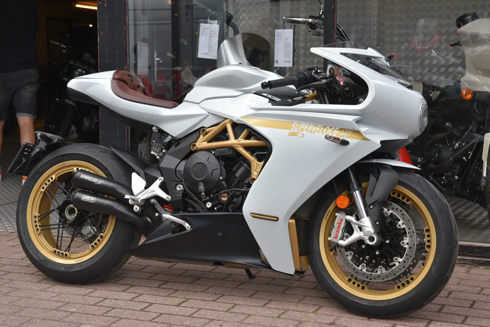 MV Agusta Superveloce 800 S ***MOTO VERTE*** Wit - 1