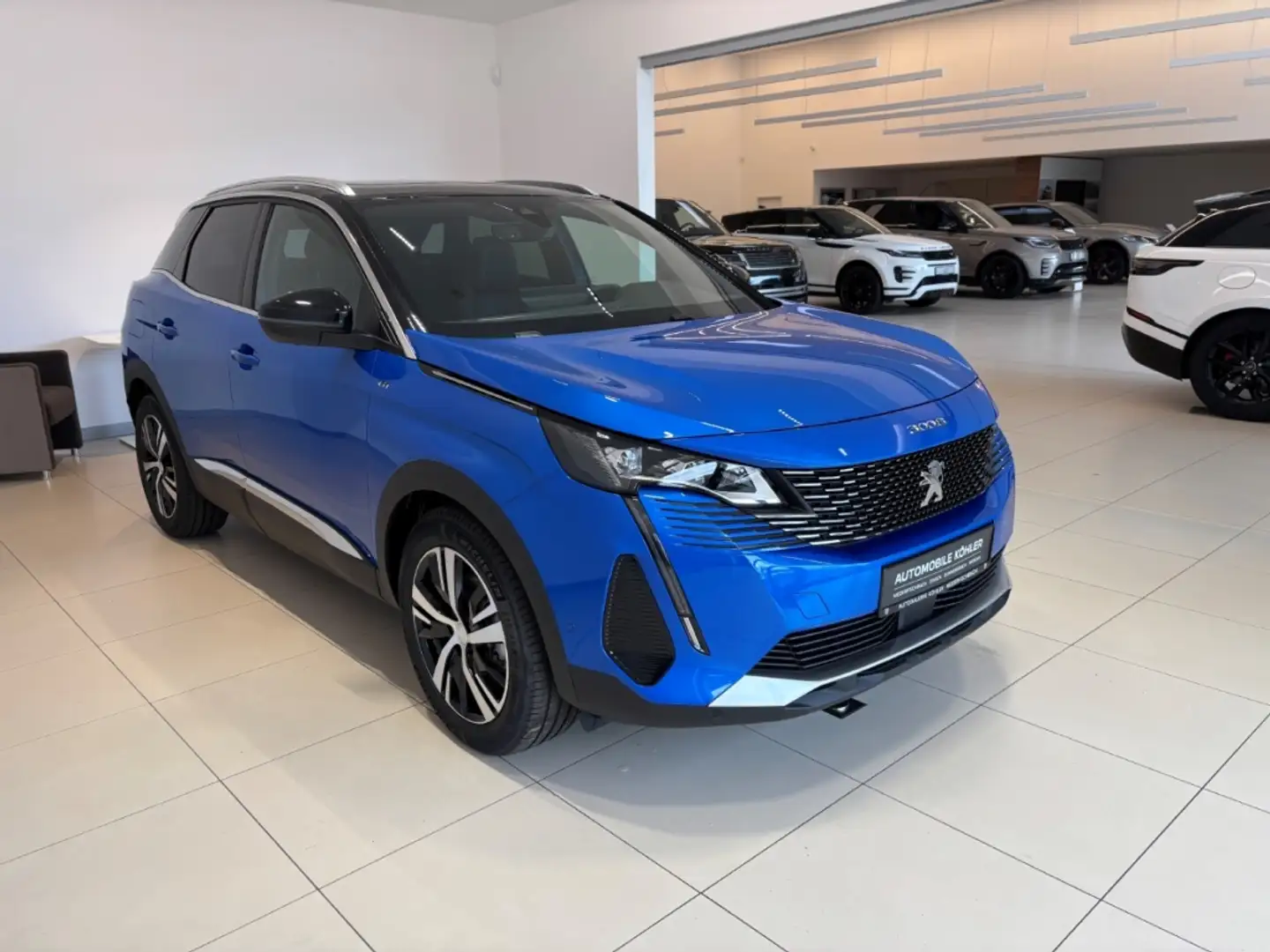 Peugeot 3008 GT HDi 130 SCHIEBEDACH SITZHZG ACC NAVI PDC Blau - 2