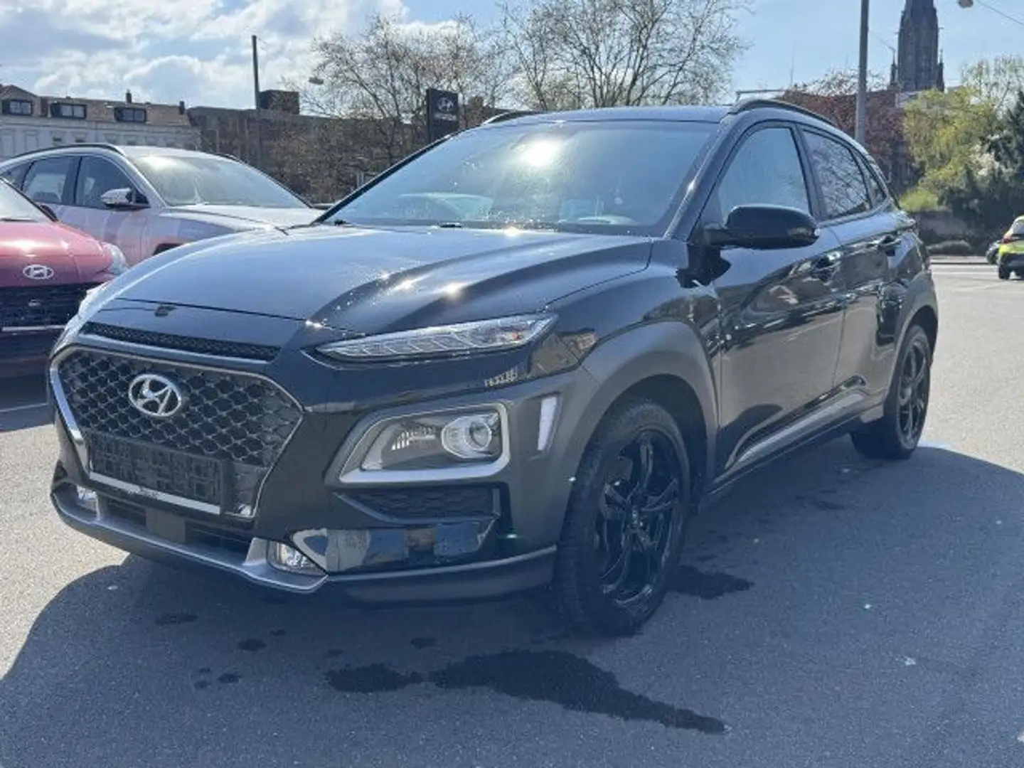Hyundai KONA Premium Allrad 1.6 Turbo Benzin Bluetooth LED Schwarz - 1