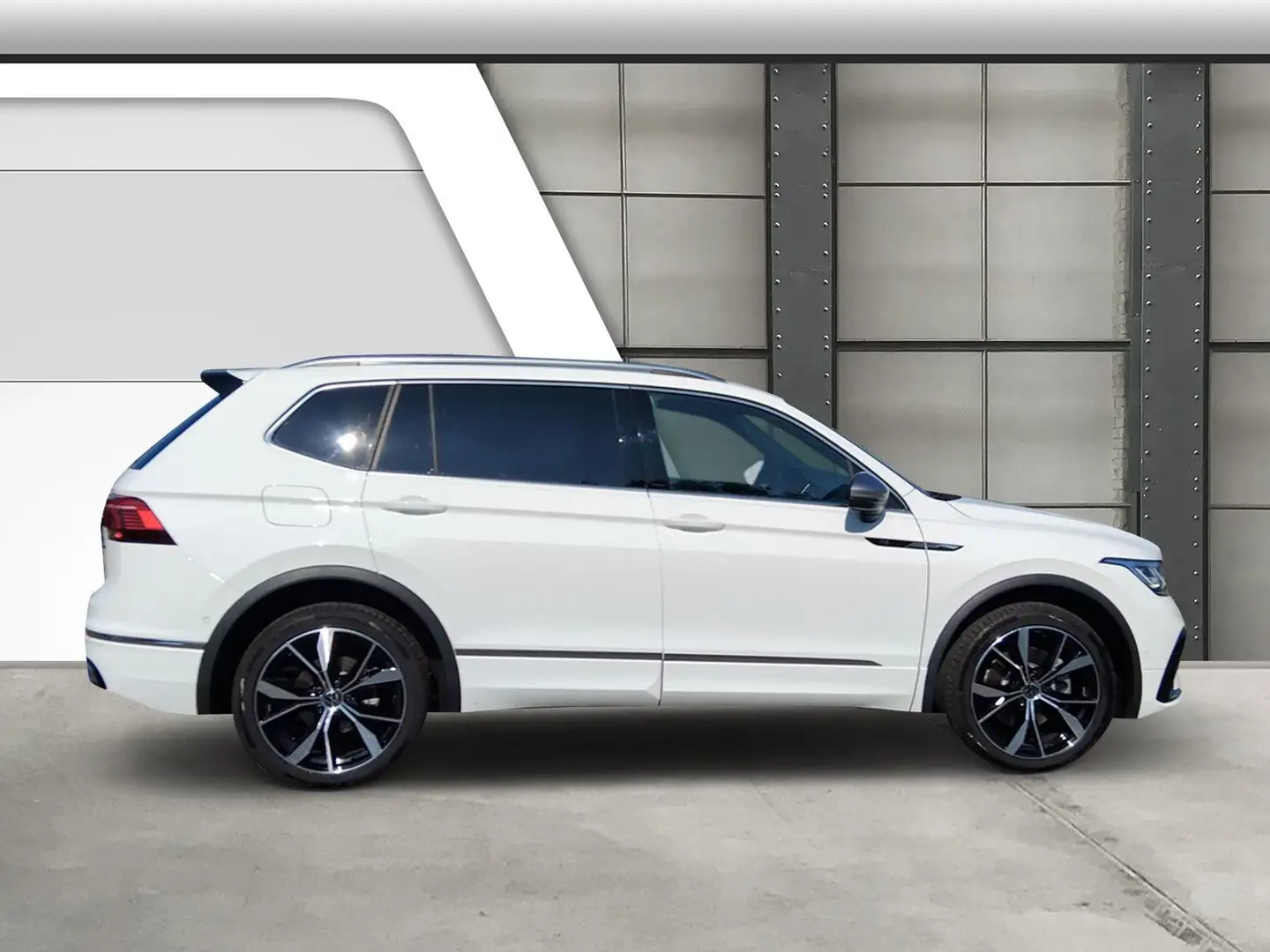 Volkswagen Tiguan Allspace 2.0 TSI R-Line Pano AHK 7Sitze Weiß - 2