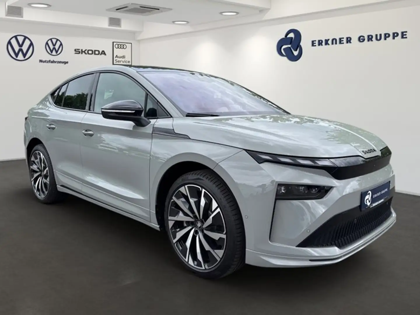 Skoda Enyaq Coupé 85 Sportline +NAVI+SHZ+ACC+AHK+BHZ FRNT+ Grau - 2