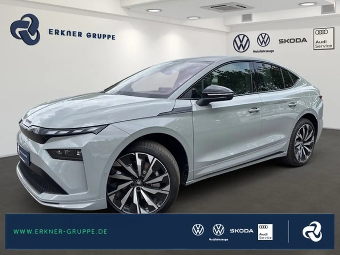 Skoda Enyaq Coupé 85 Sportline +NAVI+SHZ+ACC+AHK+BHZ FRNT+ Grau - 1