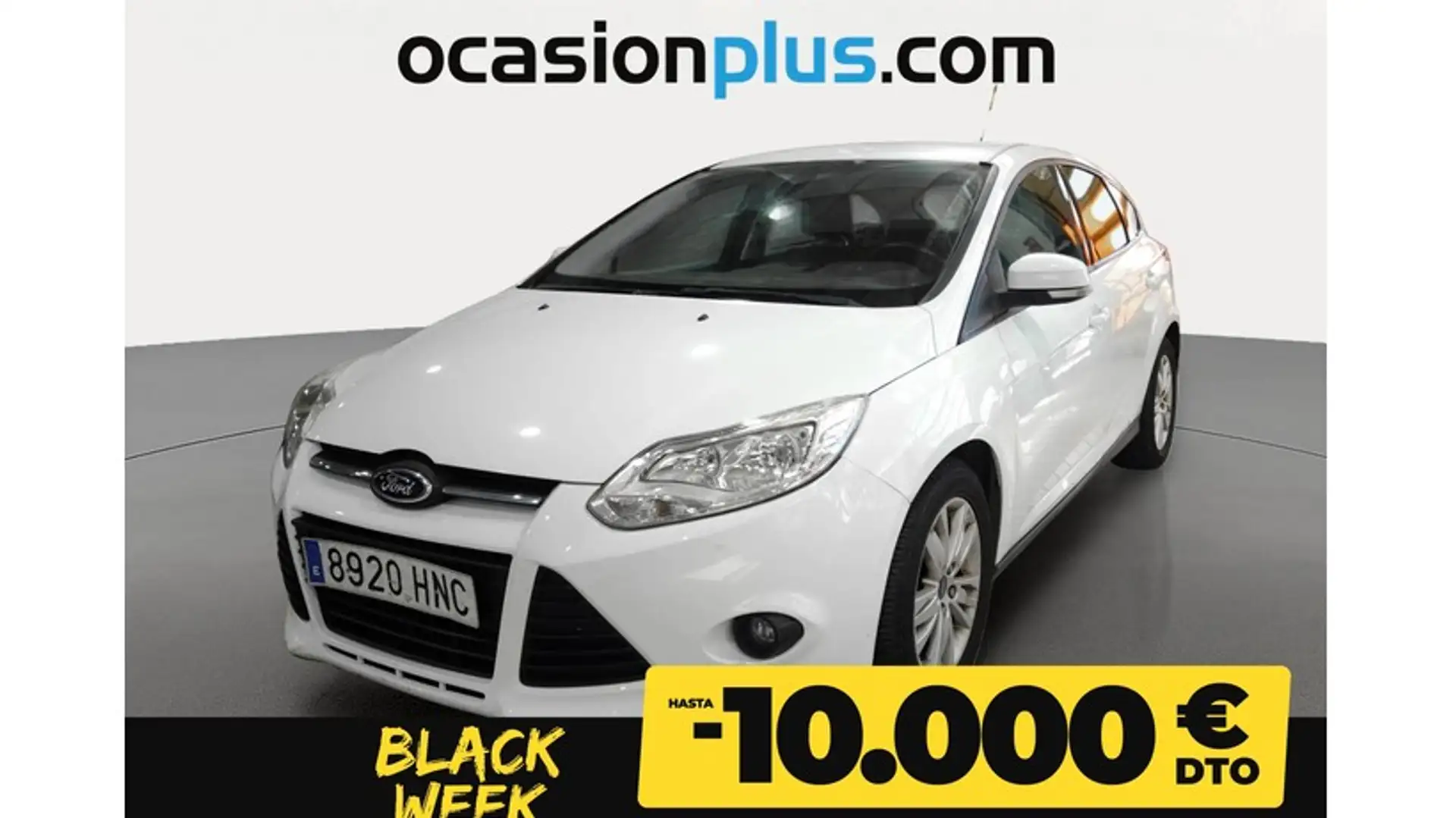 Ford Focus 1.0 Ecoboost Auto-S&S Trend Weiß - 1