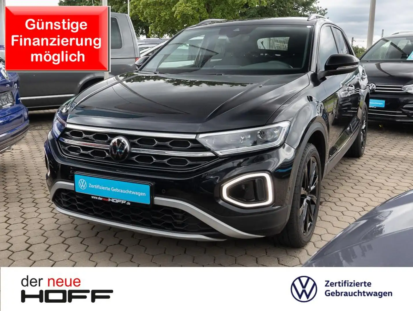 Volkswagen T-Roc 1.5 TSI DSG Style BlackStyle Navi Noir - 1