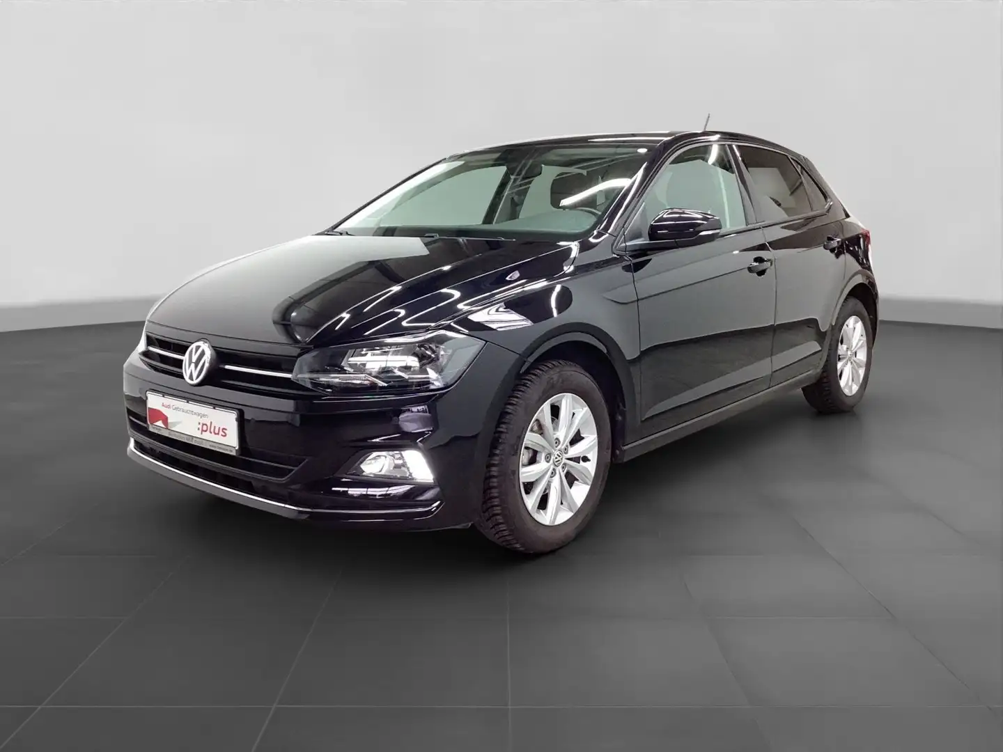 Volkswagen Polo 1.0 TSI HIGHLINE CLIMATRONIC SITZHZG LM Schwarz - 2