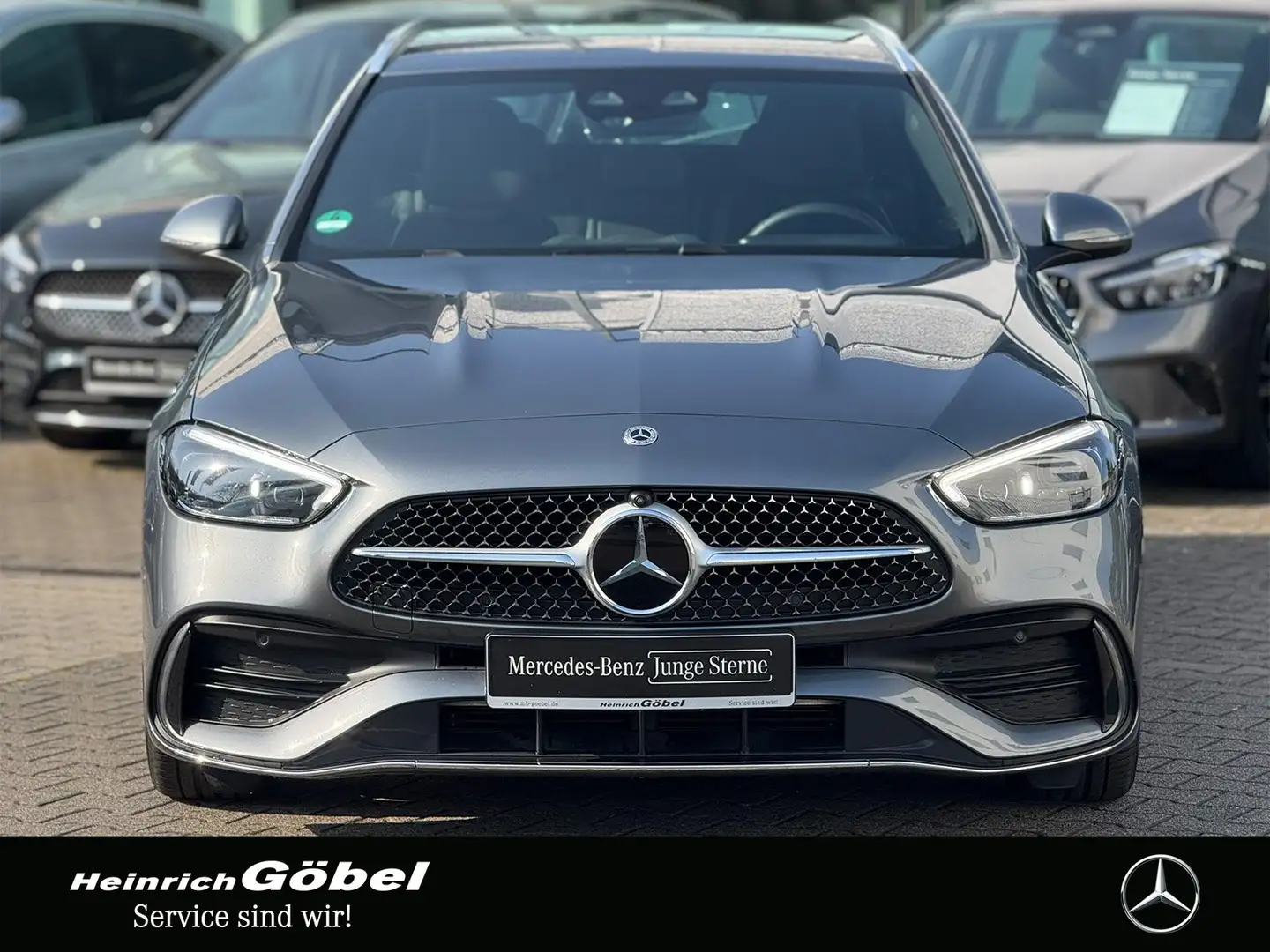 Mercedes-Benz C 200 T AMG*DISTRONIC*360°*DIGITALLIGHT*KEYLESS* Grau - 2