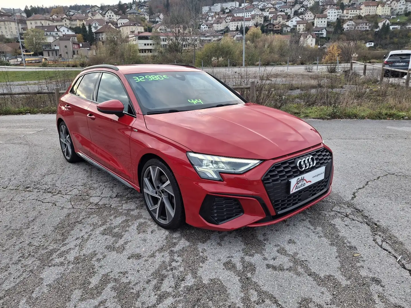 Audi A3 40 TFSI 190CH S LINE QUATTRO S TRONIC 7 Rouge - 2