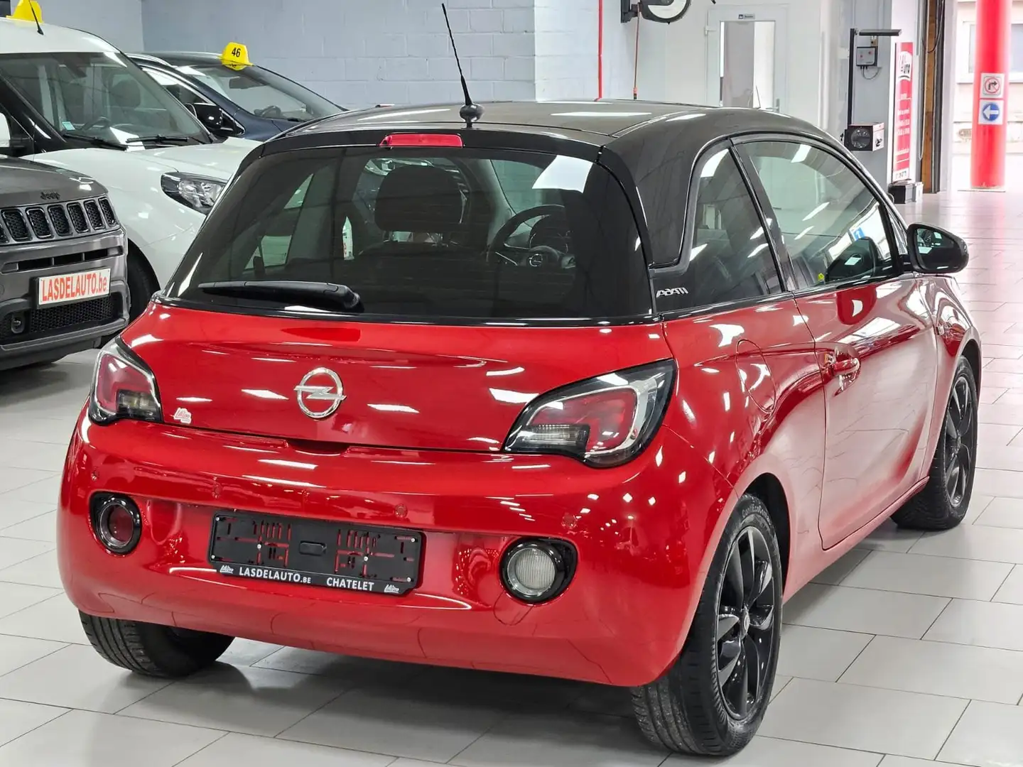 Opel Adam 1.2i Carplay Bluetooth Clim Sensors Cruise Usb Rood - 2