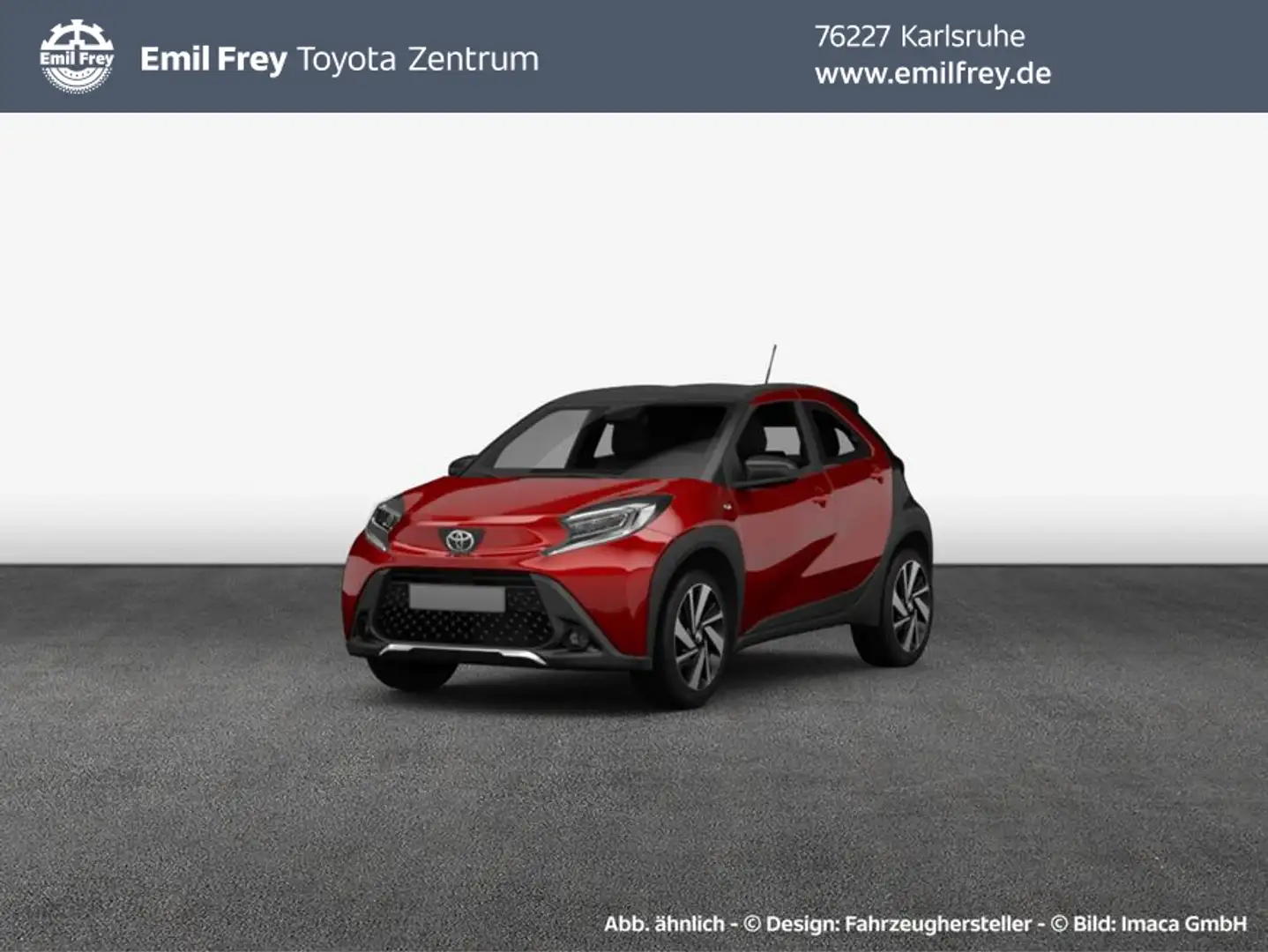 Toyota Aygo X X S-CVT Air Teamplayer 53 kW, 5-türig Roşu - 1