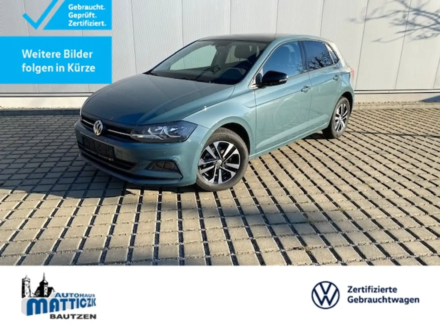 Volkswagen Polo 1.6 TDI IQ.DRIVE PANORAMA/NAVI/LM/ACC/PARK-ASSIST Blau - 1