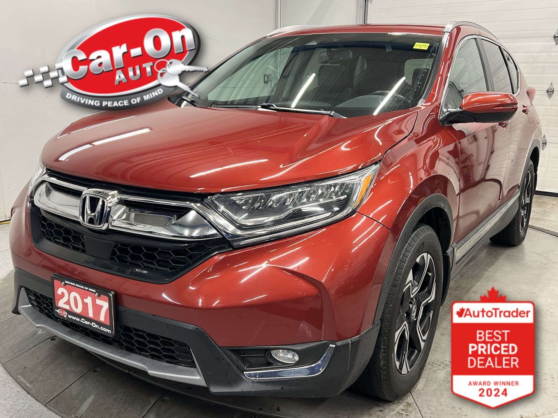 Red 2017 Honda CR-V Touring AWD SUV / Crossover All-Wheel Drive Continuously Variable Transmission