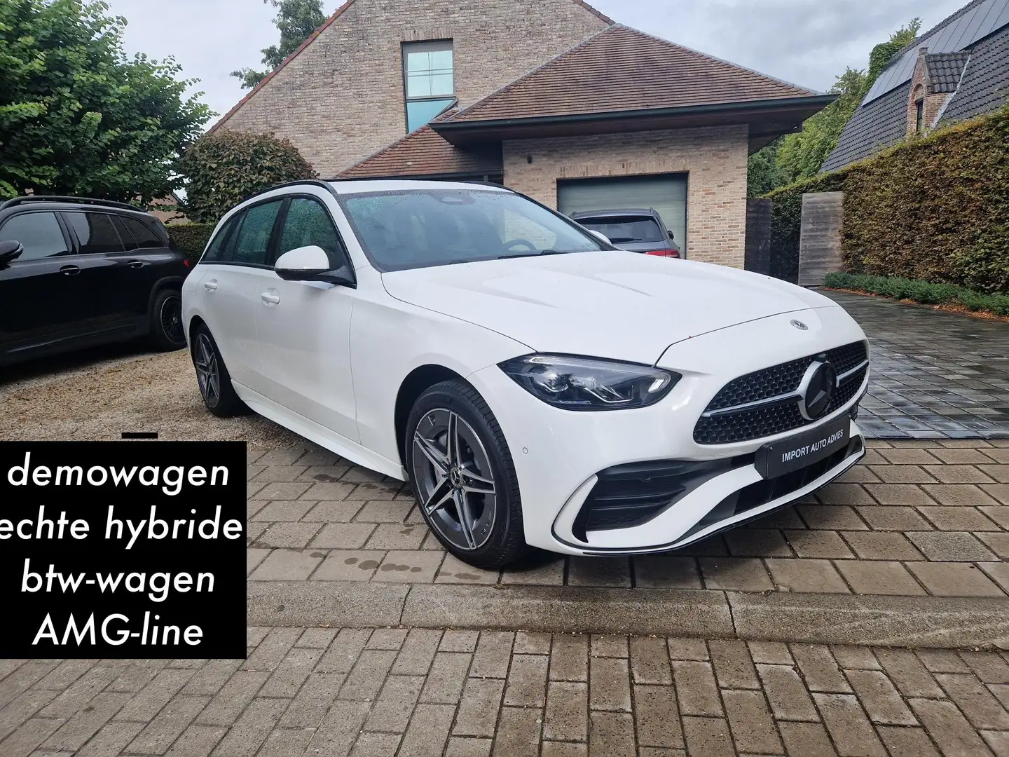 Mercedes-Benz C 300 de | AMG Line | ECHTE Hybride 114km elektrisch Blanc - 1