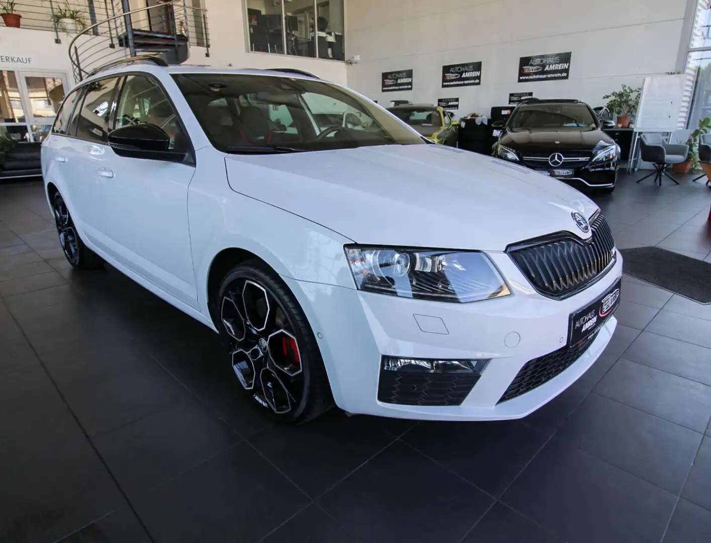 Skoda Octavia Combi RS/Business Columbus/ACC/RFK/DAB+ Weiß - 1
