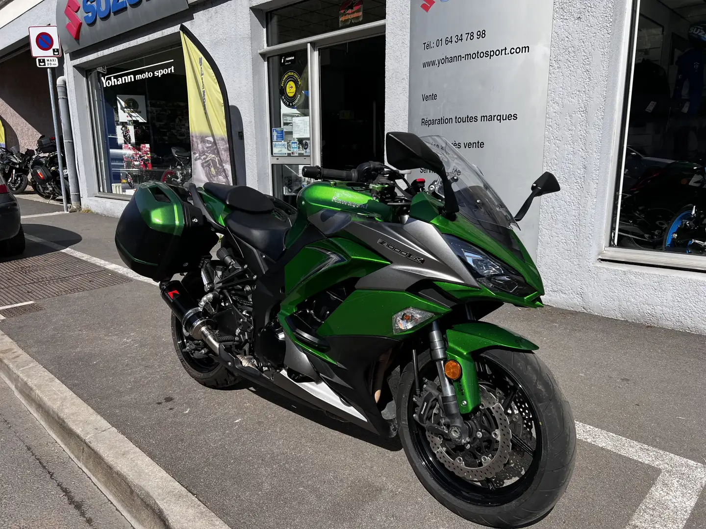Kawasaki Z1000 SX Zelená - 2