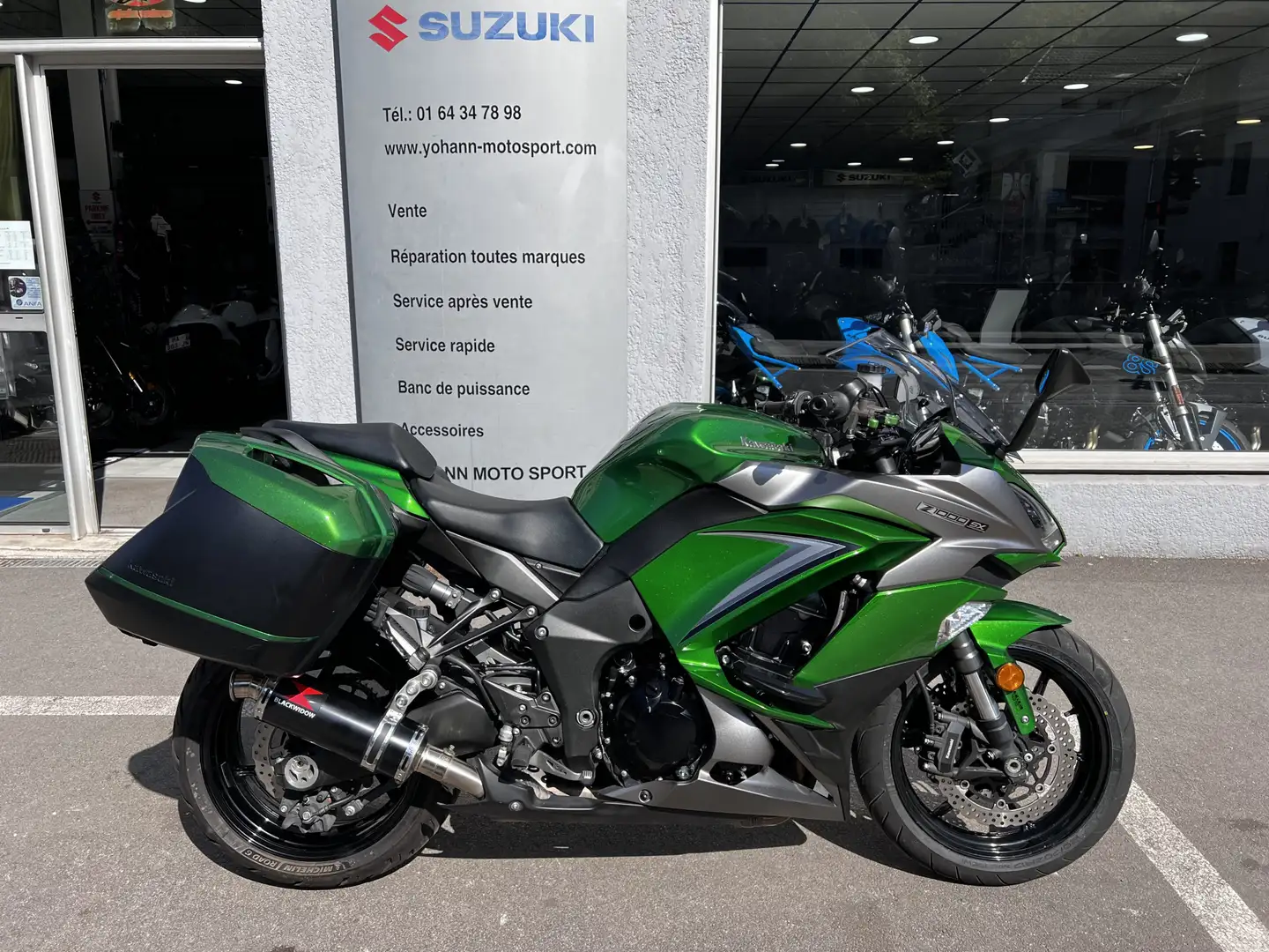 Kawasaki Z1000 SX Zelená - 1