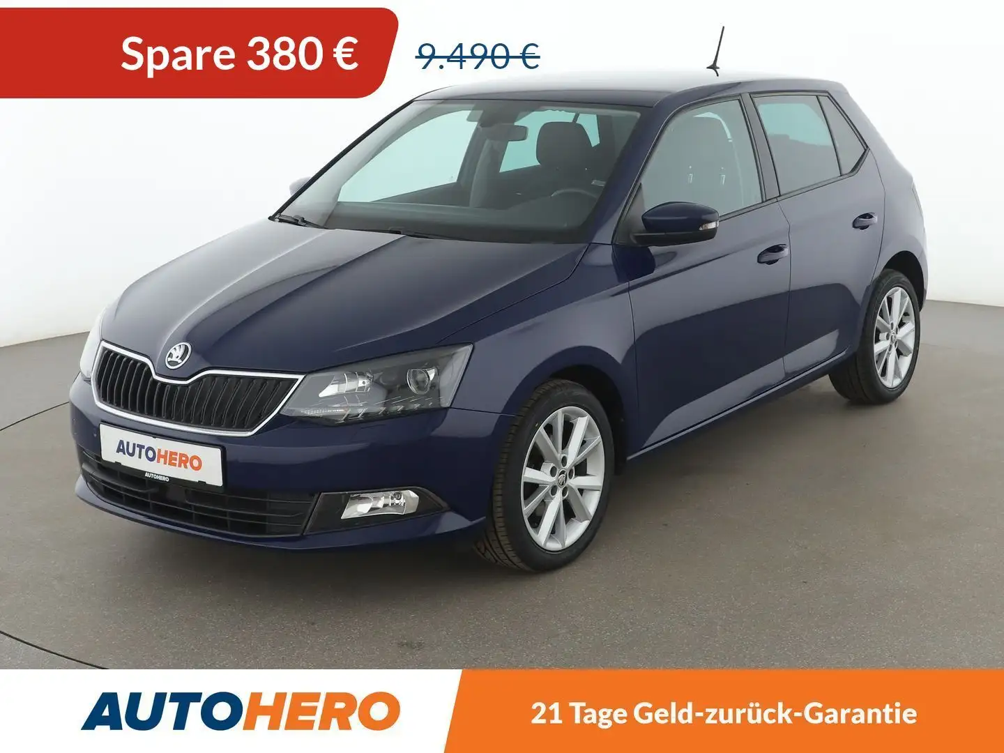 Skoda Fabia 1.2 TSI Joy *TEMPO*PDC*SHZ*ALU* Bleu - 1