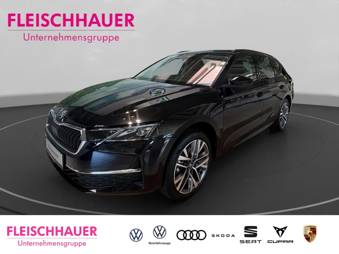 Skoda Octavia Combi Selection 1,5 TSI 110 kW DSG  AHK  Licht & S Schwarz - 1