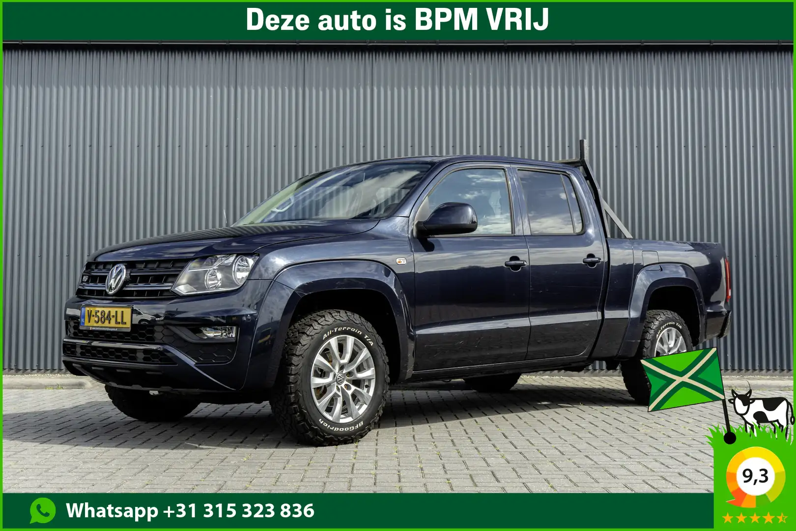 Volkswagen Amarok 3.0TDI V6 | X-lang | 5-Persoons | 3T Trekgewicht | Blau - 1