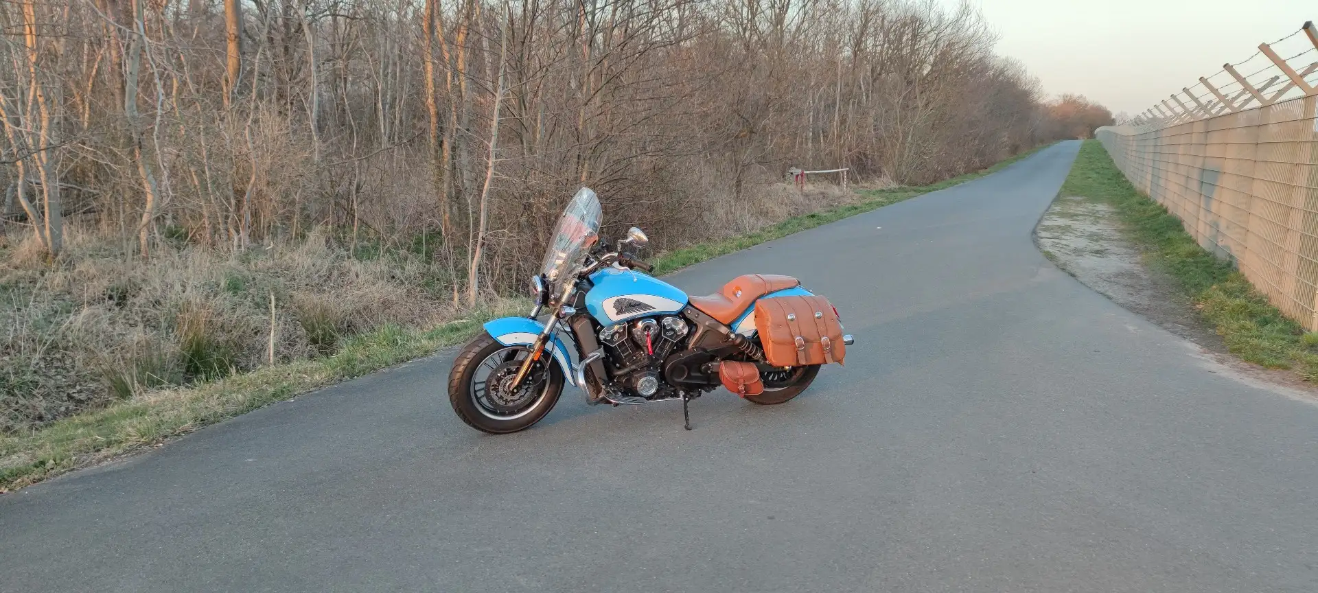 Indian Scout Icon plava - 1
