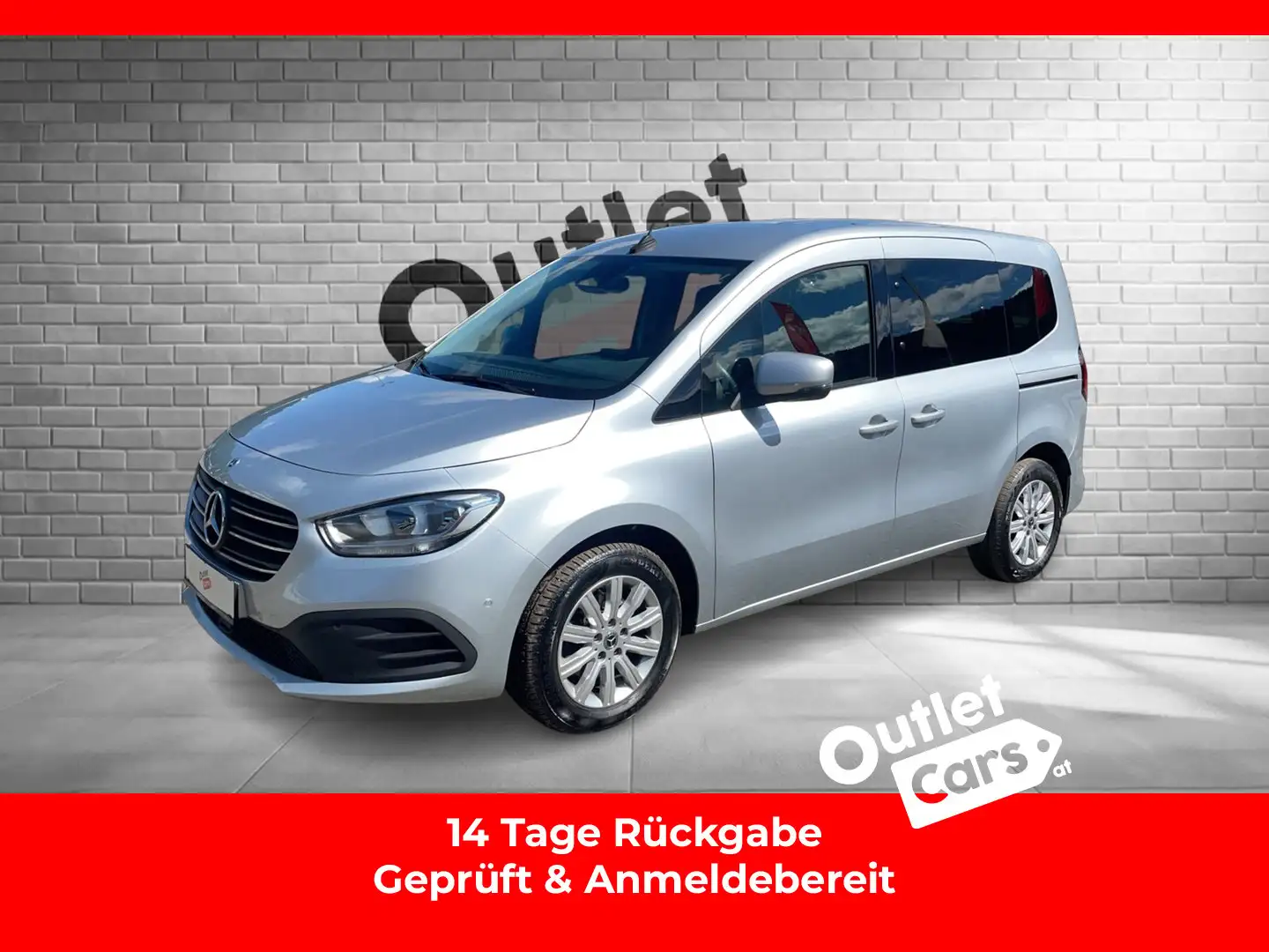 Mercedes-Benz T-Class 180d Style Silber - 1