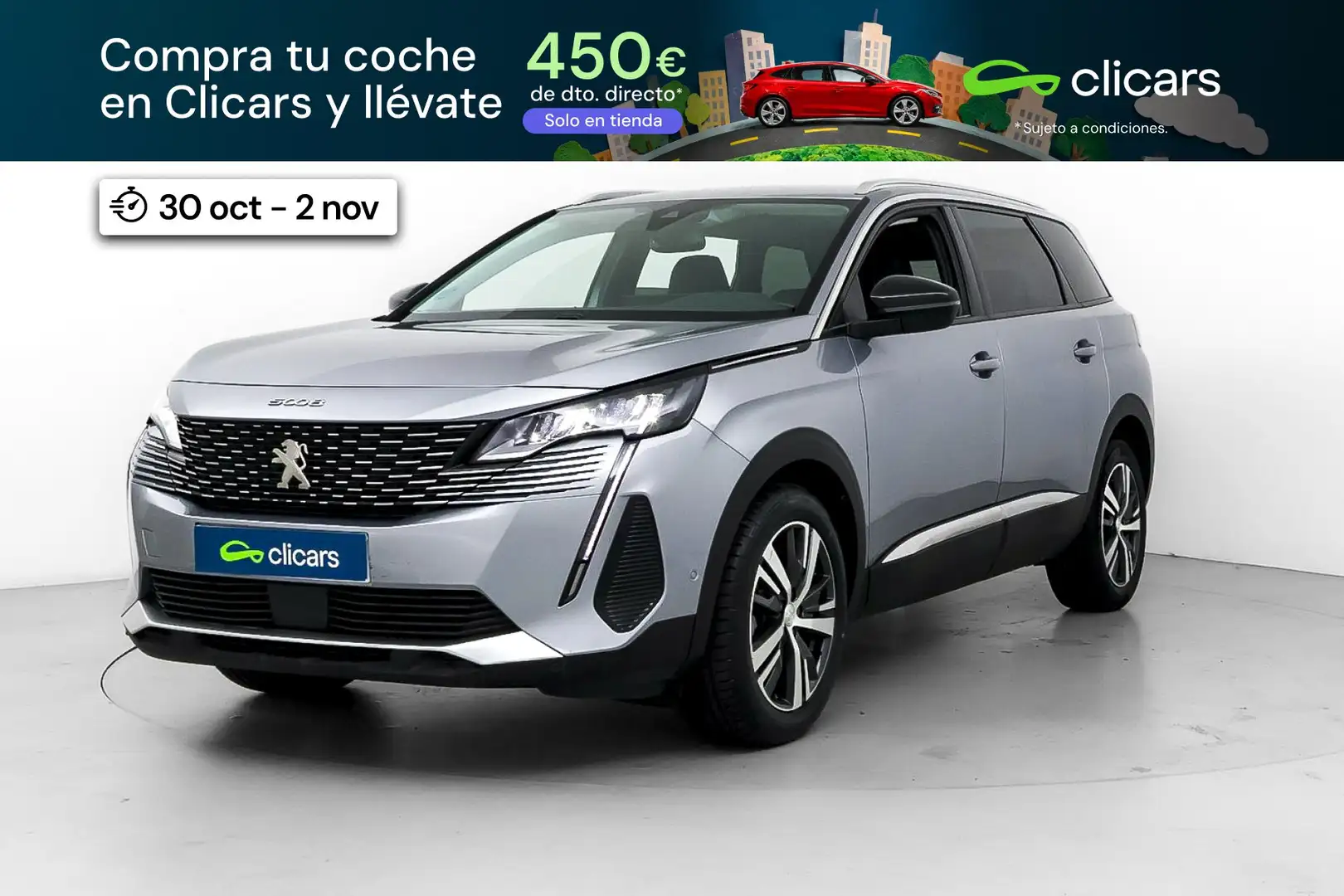 Peugeot 5008 1.2 PureTech S&S Allure 130 Gris - 1