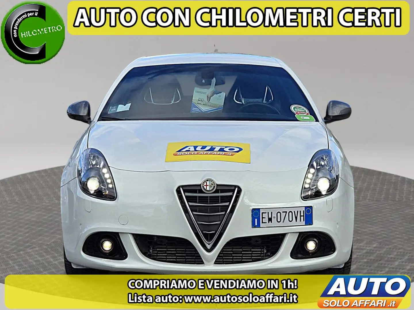 Alfa Romeo Giulietta 1750 TURBO TCT QUADRIFOGLIO VERDE !!6.000KM!! EU6B Bianco - 2