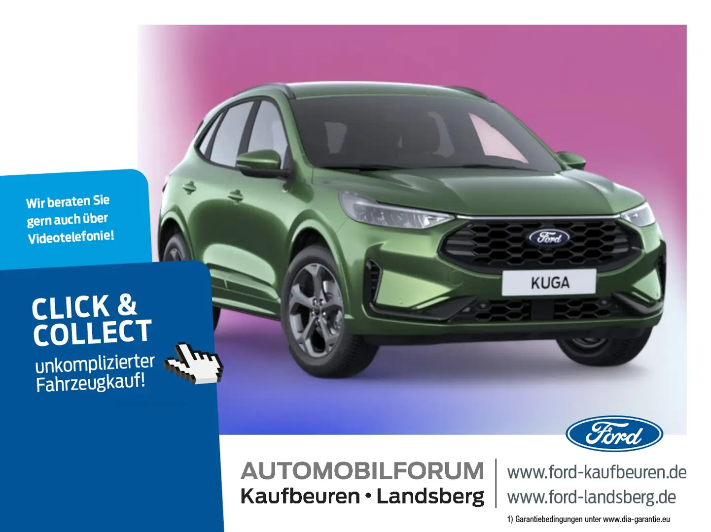 Ford Kuga ST-LINE 2.5 Plug-in | PHEV | LED | NAVI | LMF Grün - 1