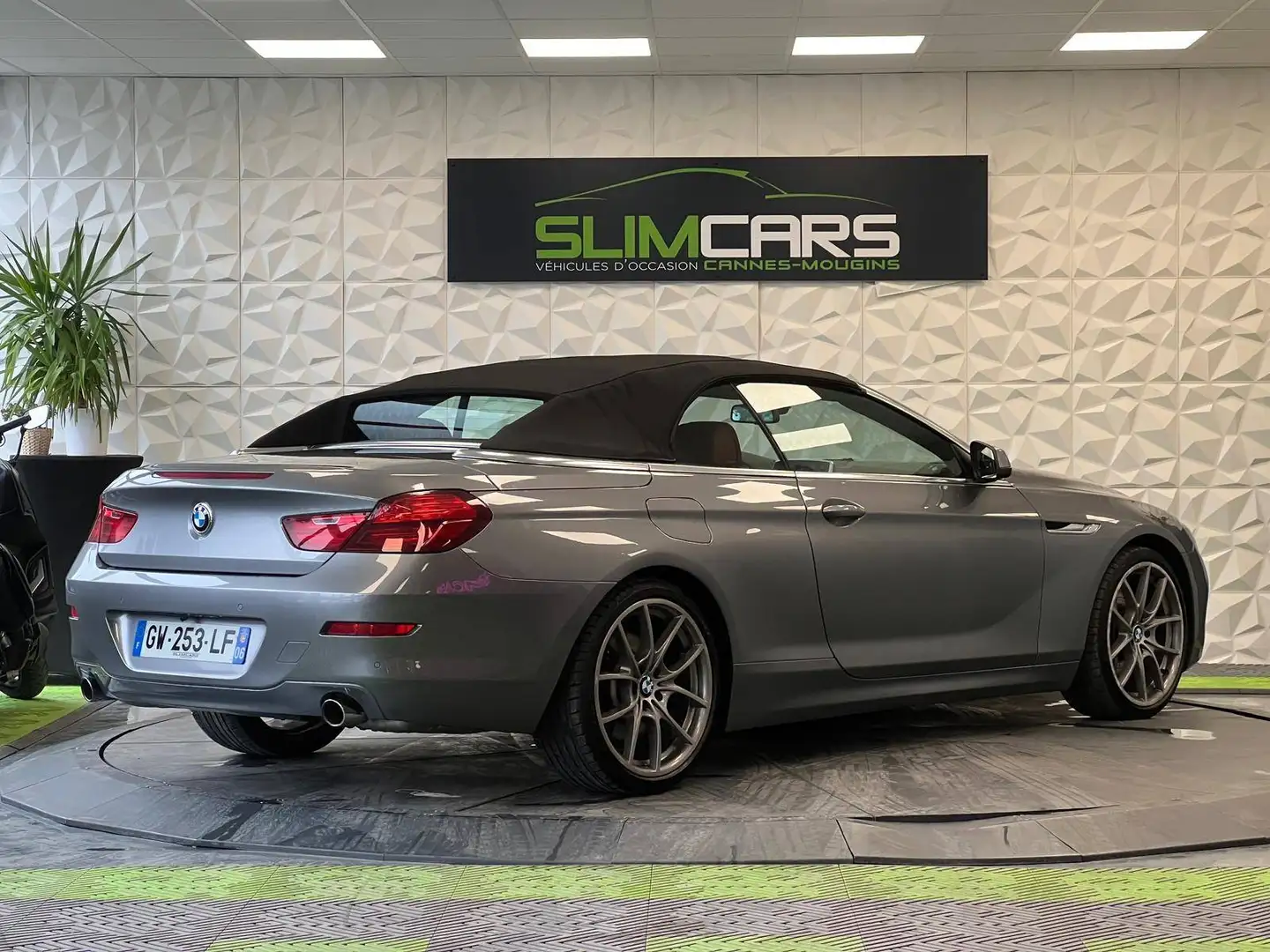 BMW 640 II (F12) 640iA 320ch Luxe Grau - 2