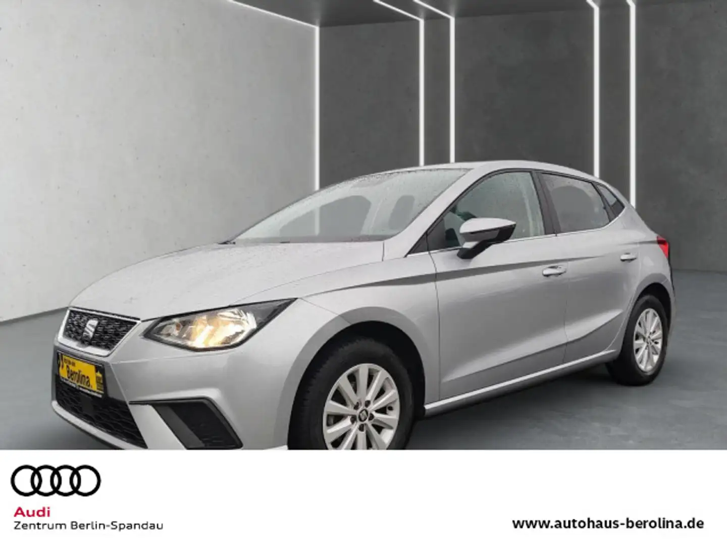 SEAT Ibiza 1.0 Style *BEATS*NAV*PDC*SHZ*KLIMA* Zilver - 1