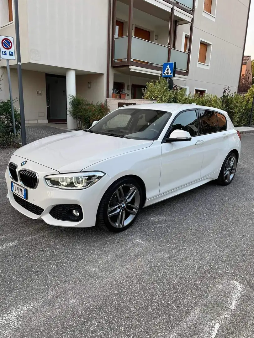 BMW 118 118d 5p Msport Bianco - 1