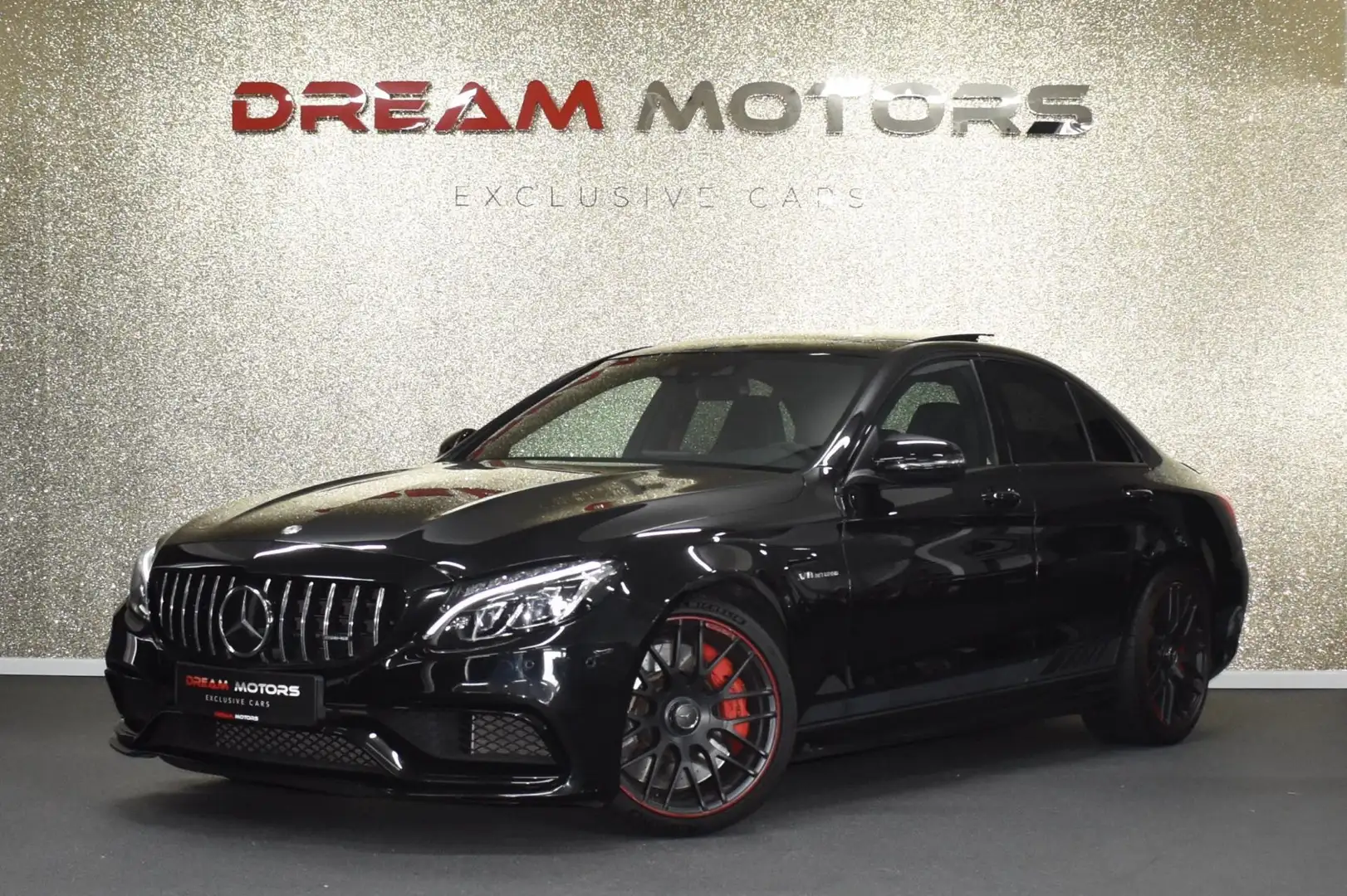 Mercedes-Benz C 63 AMG S Edition 1 510pk | MEMORY | BURMESTER | PANODAK Zwart - 1