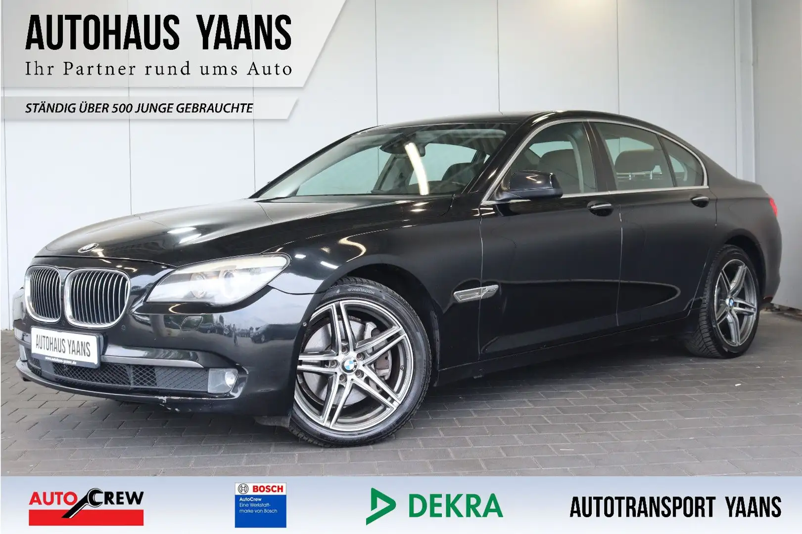 BMW 740 d xDrive  HEAD UP+ACC+GSD Schwarz - 1