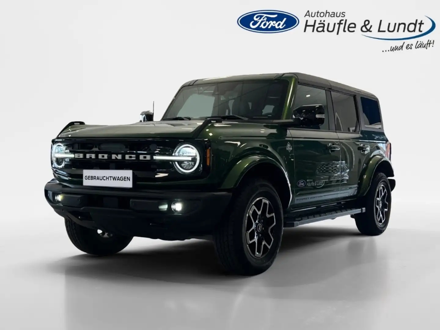 Ford Bronco Outer Banks 4x4 2.7 Benziner Automatik Navi Digita Grün - 1