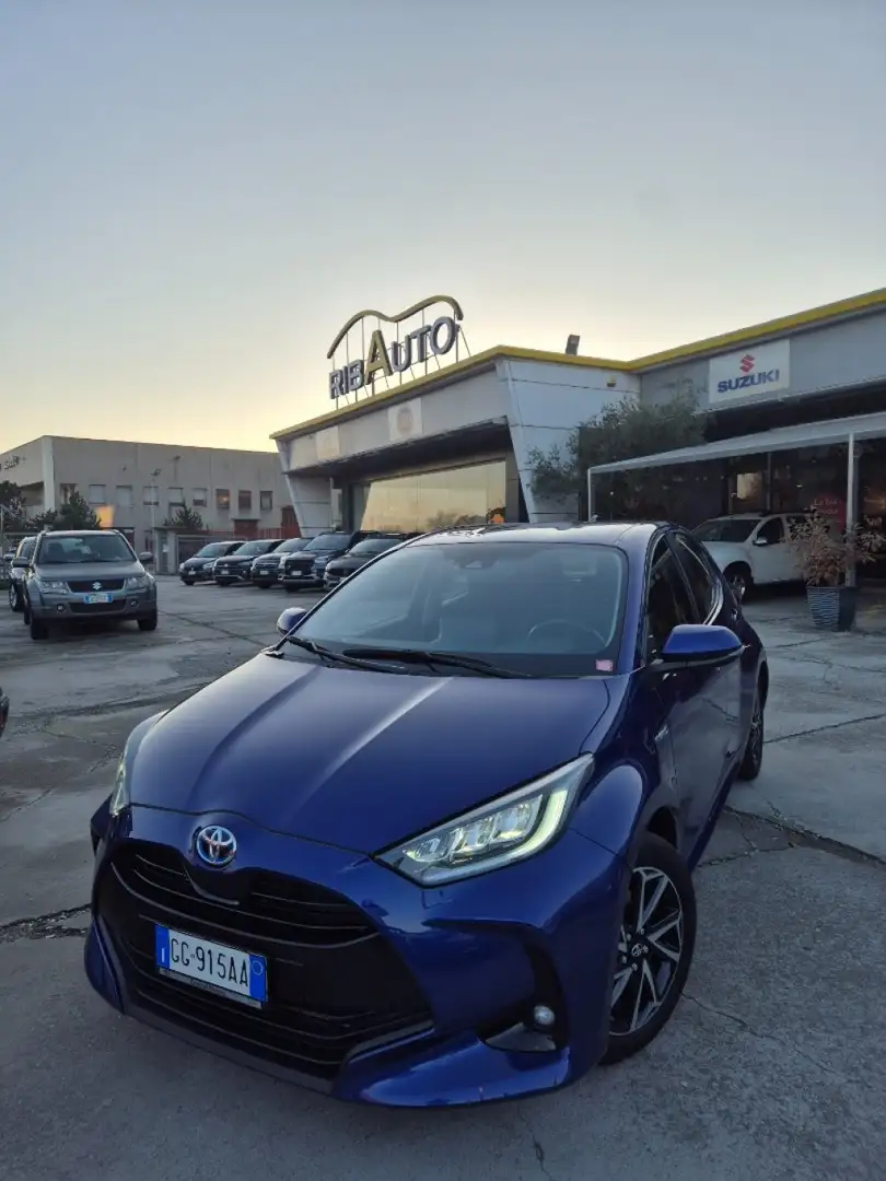 Toyota Yaris 1.5 Hybrid 5 porte Trend stupenda Bleu - 2