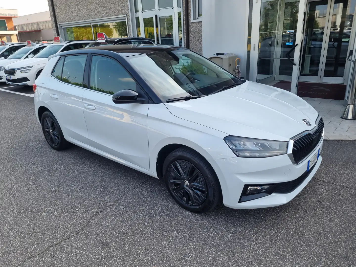 Skoda Fabia Fabia 1.0 tsi evo Style 95cv X NEOPATENTATI Bianco - 1