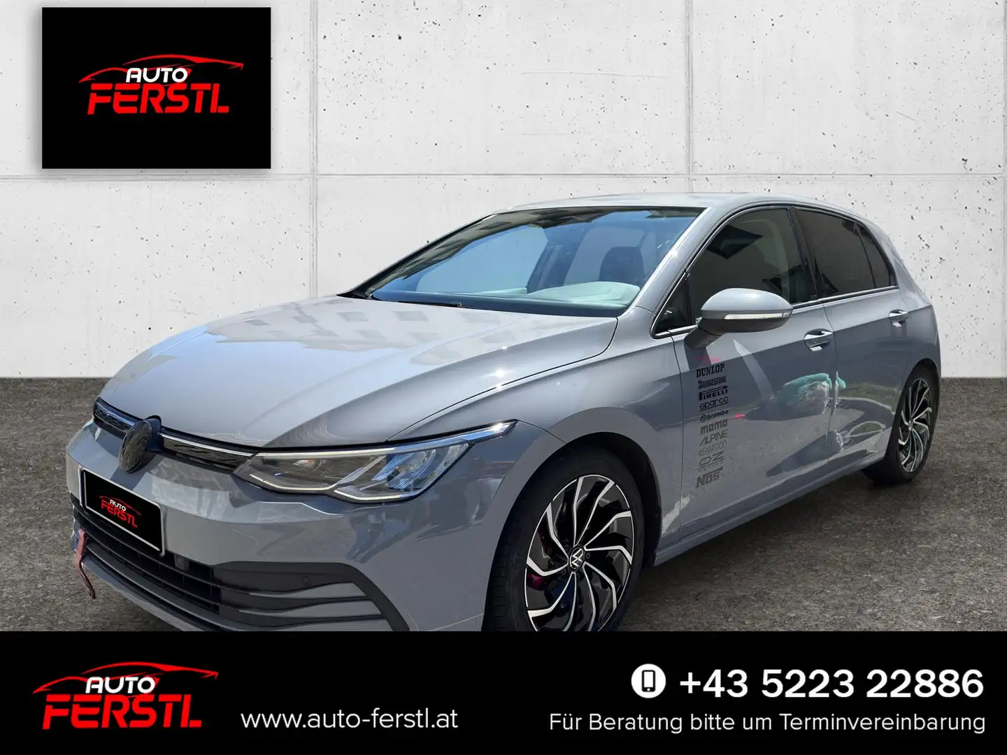 Volkswagen Golf Life VIII 1.0 TSI - GARANTIE/Sportfahrwerk/1.Be... Grau - 1