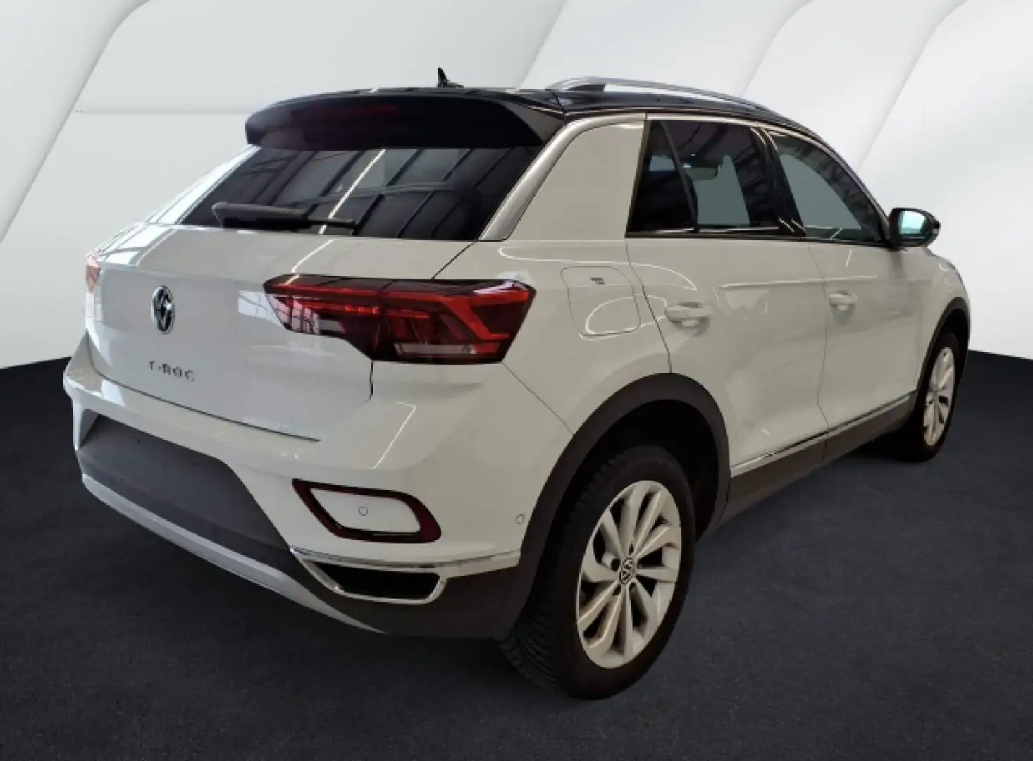 Volkswagen T-Roc 1.5 TSI DSG Style LED ACC App Navi AHK Weiß - 2
