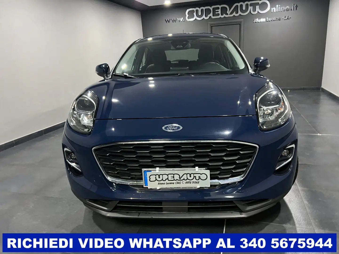 Ford Puma 1.5 EcoBlue 120 CV S&S Titanium Blu/Azzurro - 2