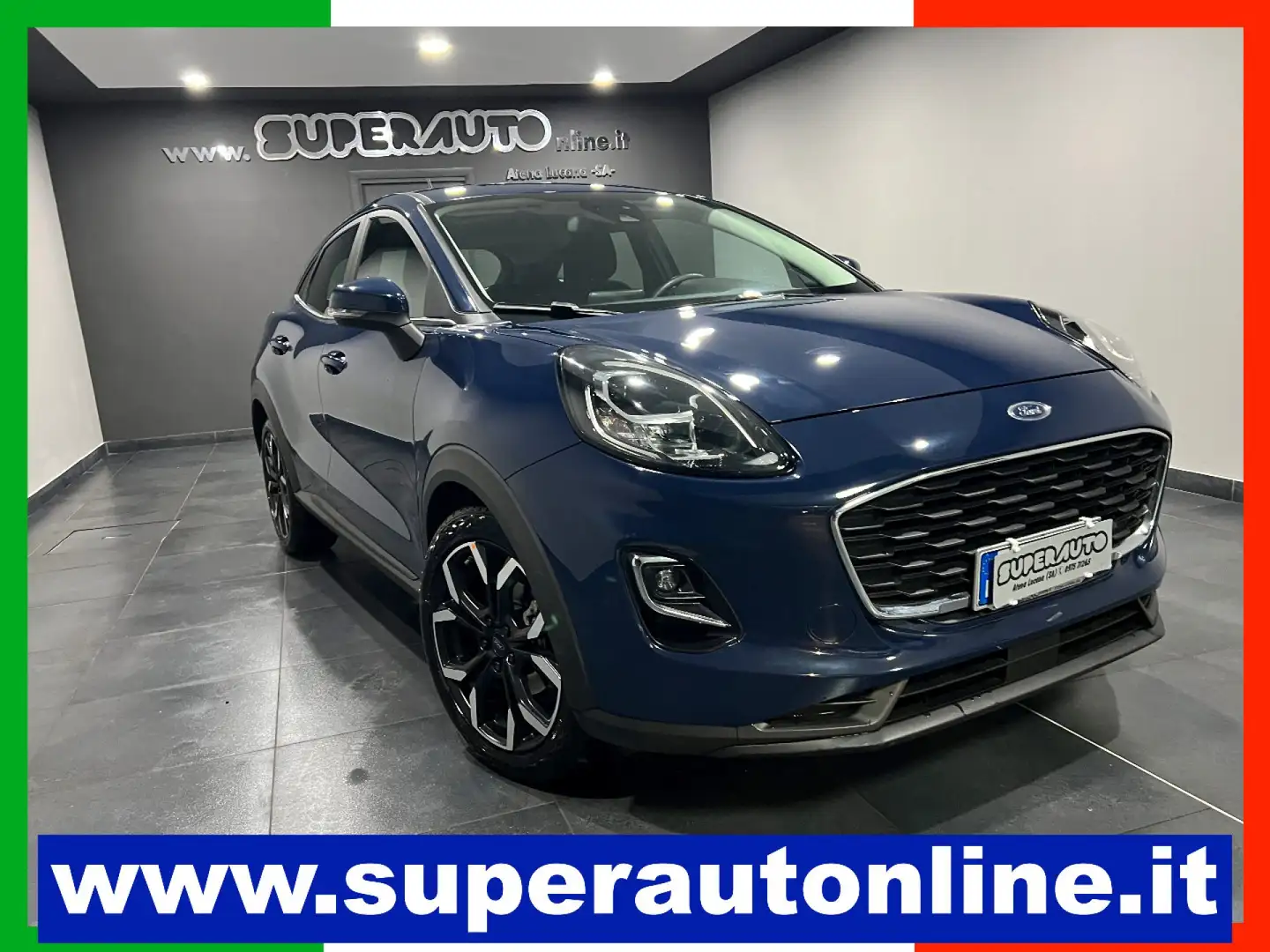 Ford Puma 1.5 EcoBlue 120 CV S&S Titanium Blu/Azzurro - 1