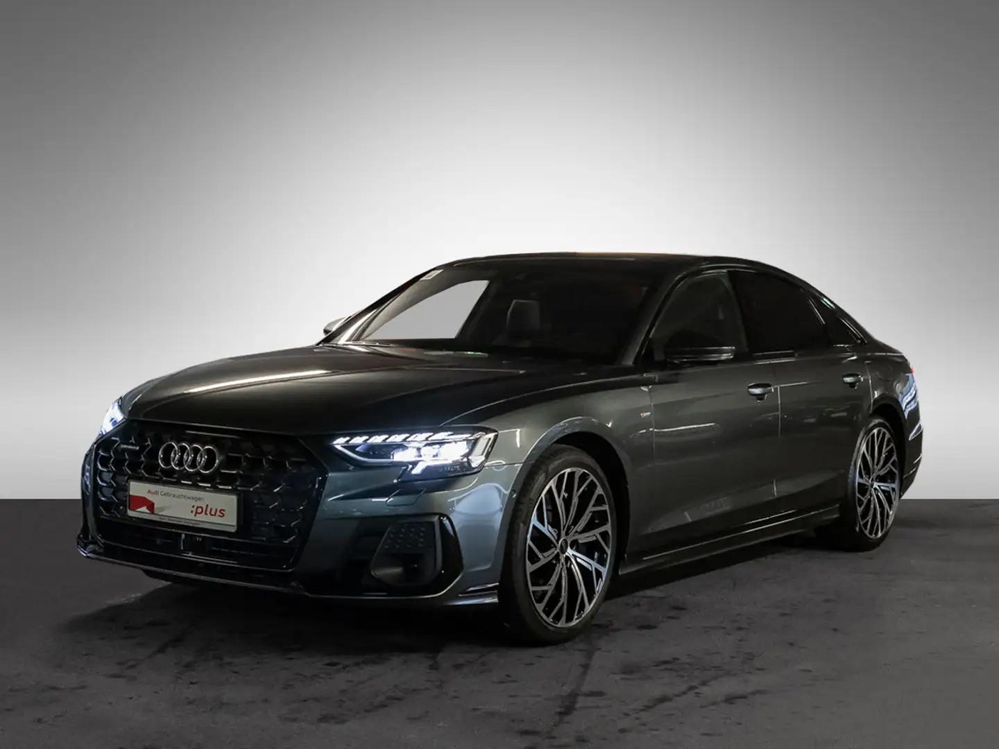 Audi A8 S line 60 TFSI e qu Pano B&O AIR HUD Matrix Grau - 2