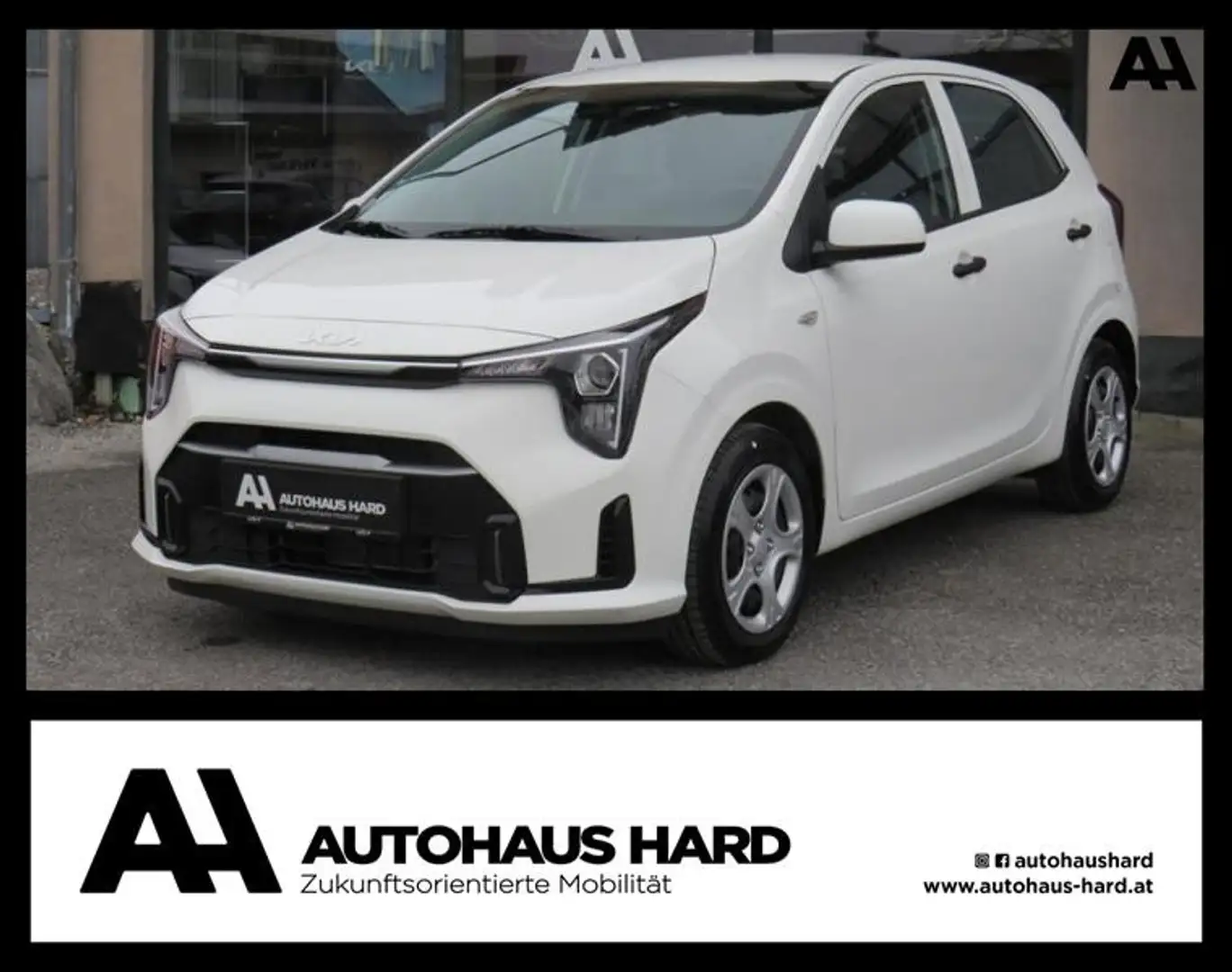 Kia Picanto 1,0 DPI Titan MT5 1st Besitz | Servicegepflegt Weiß - 1
