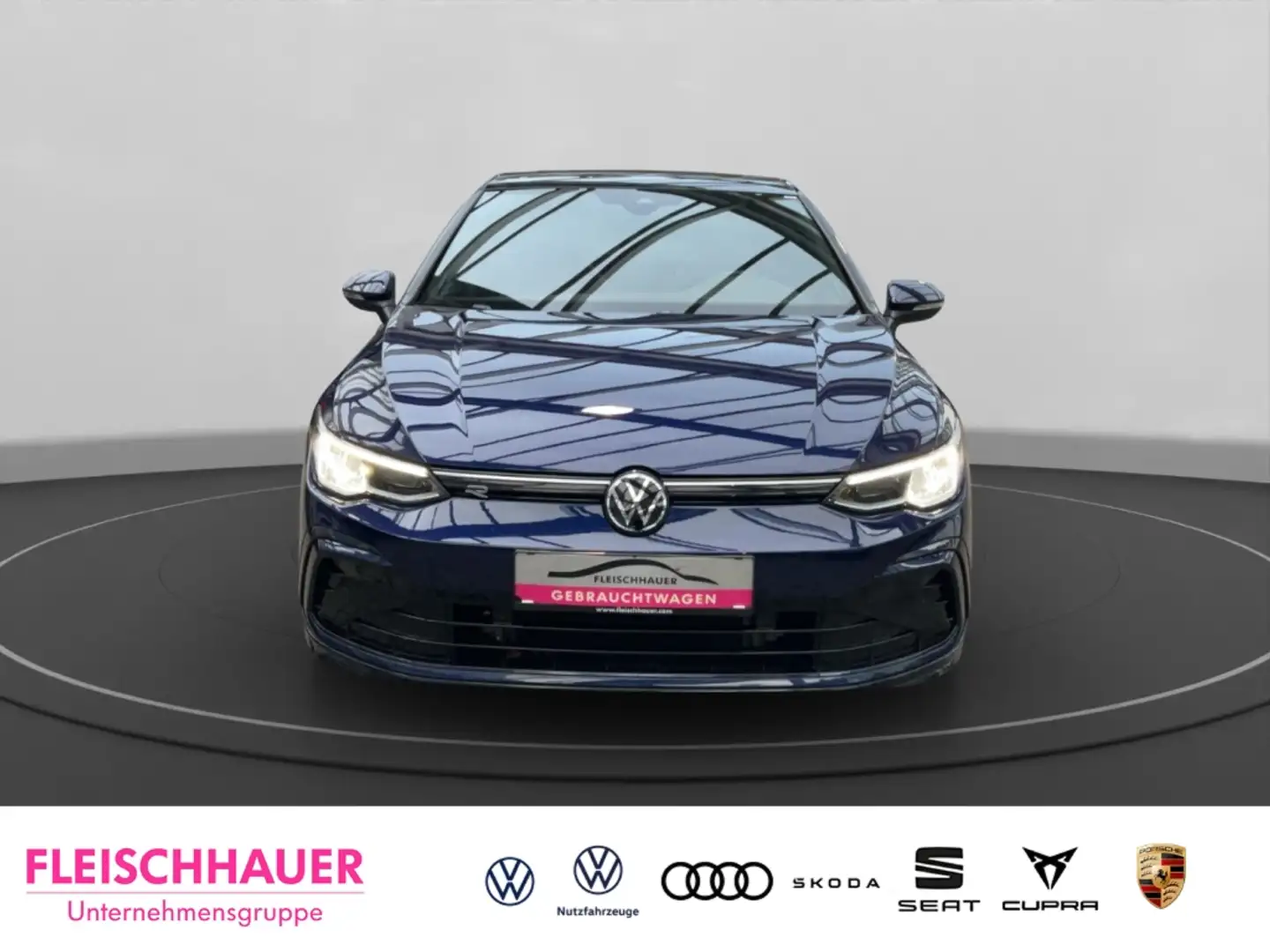 Volkswagen Golf VIII R-Line 2,0 TSI DSG Sportpaket El. Pano Navi D Blau - 2