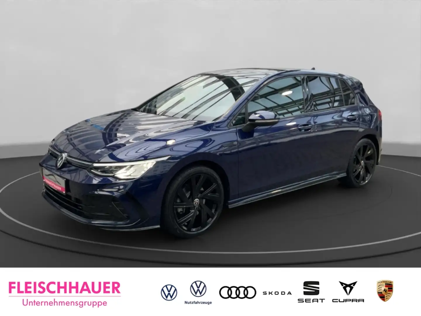 Volkswagen Golf VIII R-Line 2,0 TSI DSG Sportpaket El. Pano Navi D Blau - 1