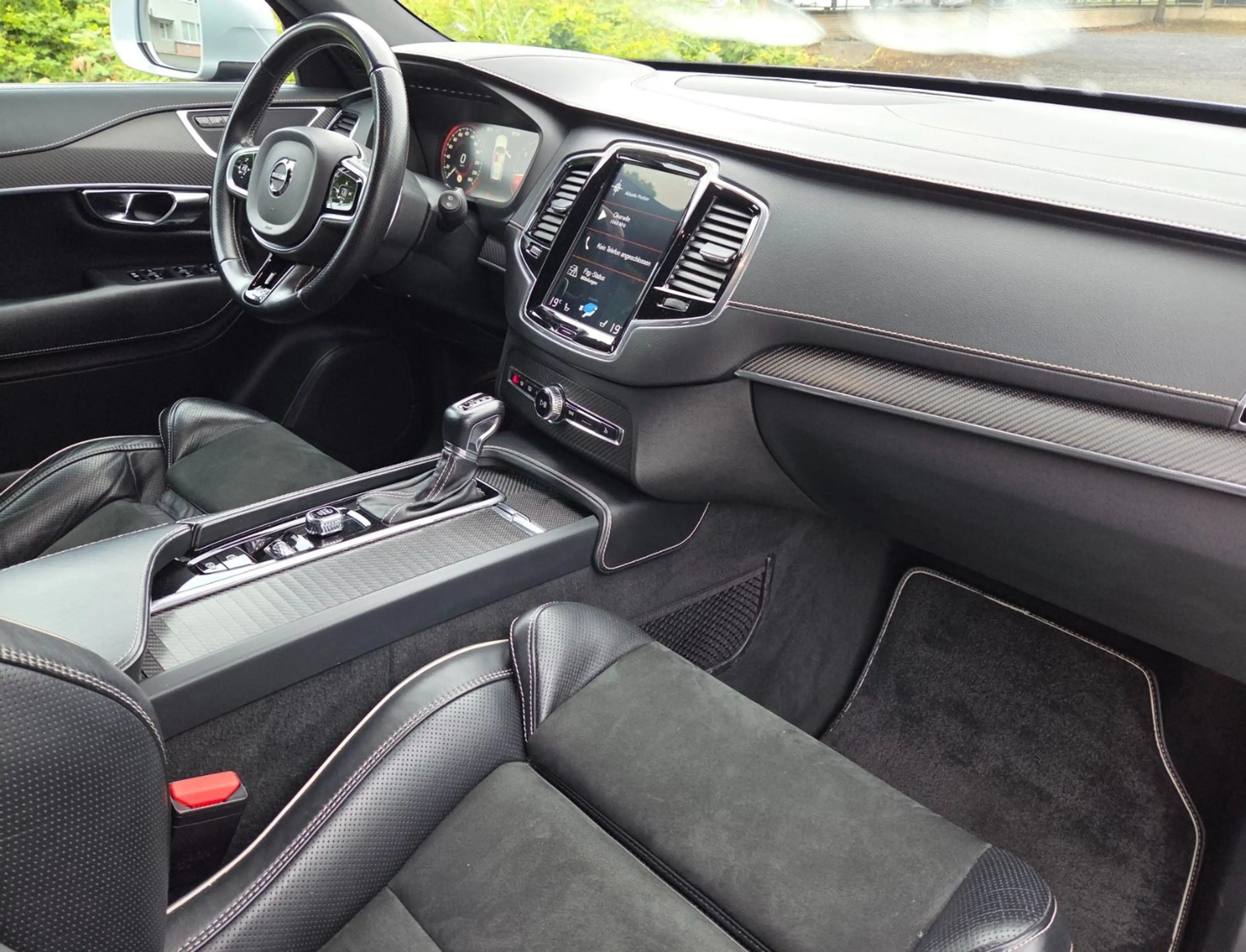 Volvo XC90 R Design AWD APP Virtal Leder ACC 7 Sitze — photo 12